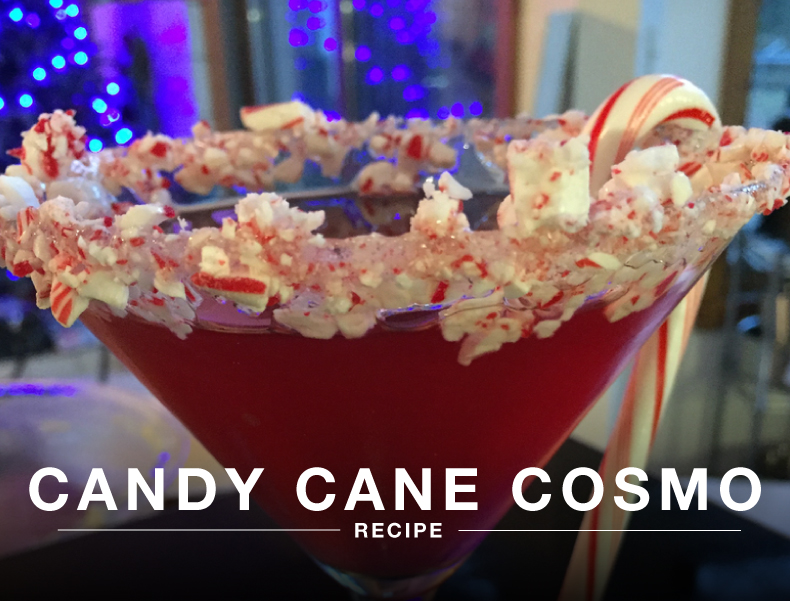 Candy Cane Cosmo Sous Vide Recipe