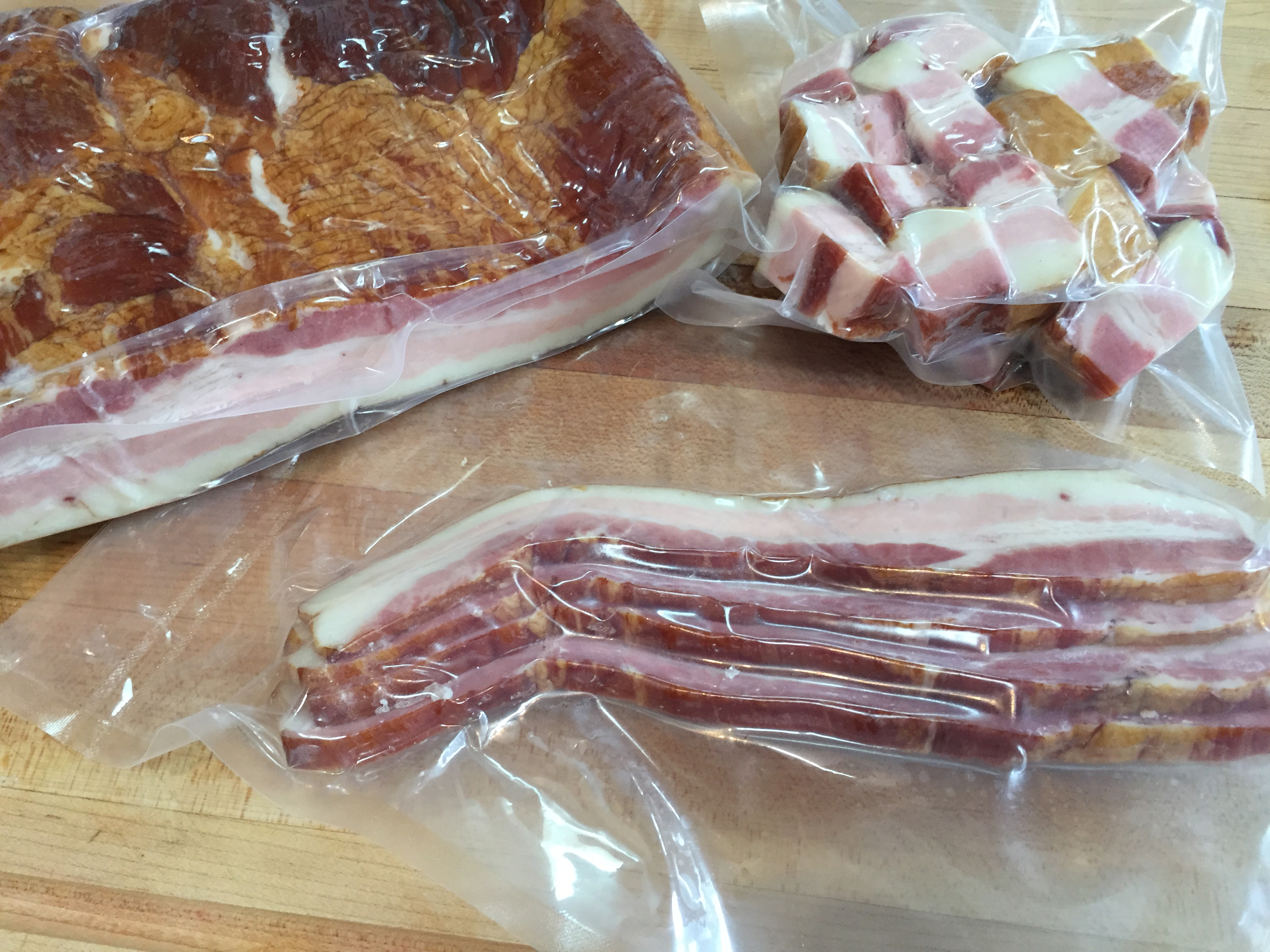 sous vide bacon photo