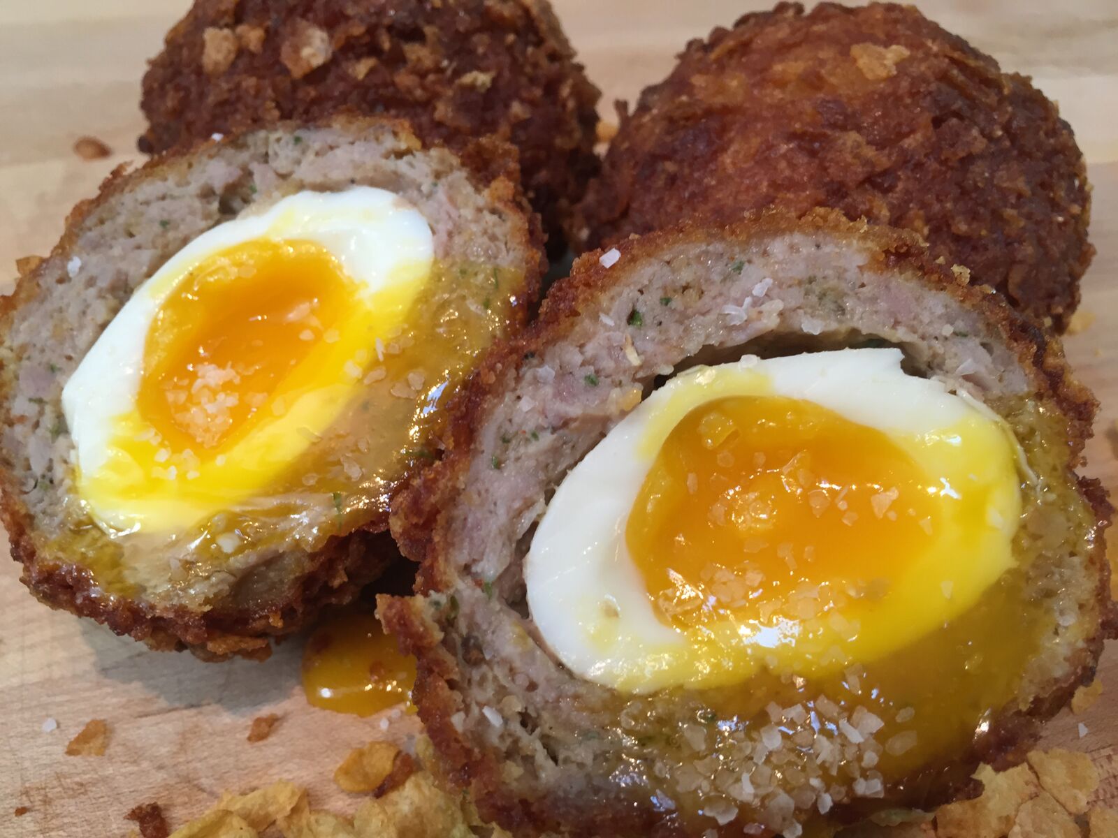 Scotch eggs photo