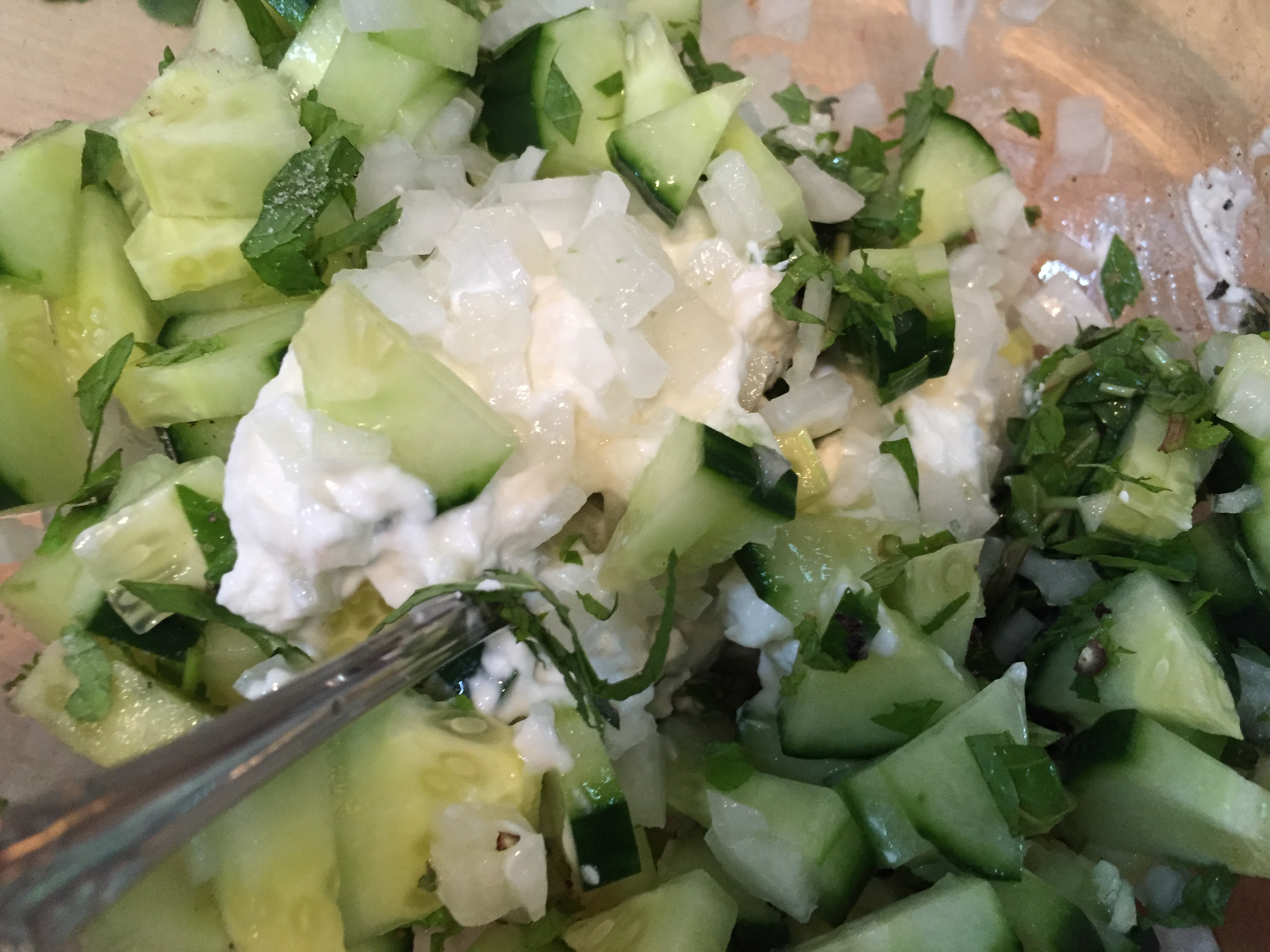 cucumber yogurt sauce