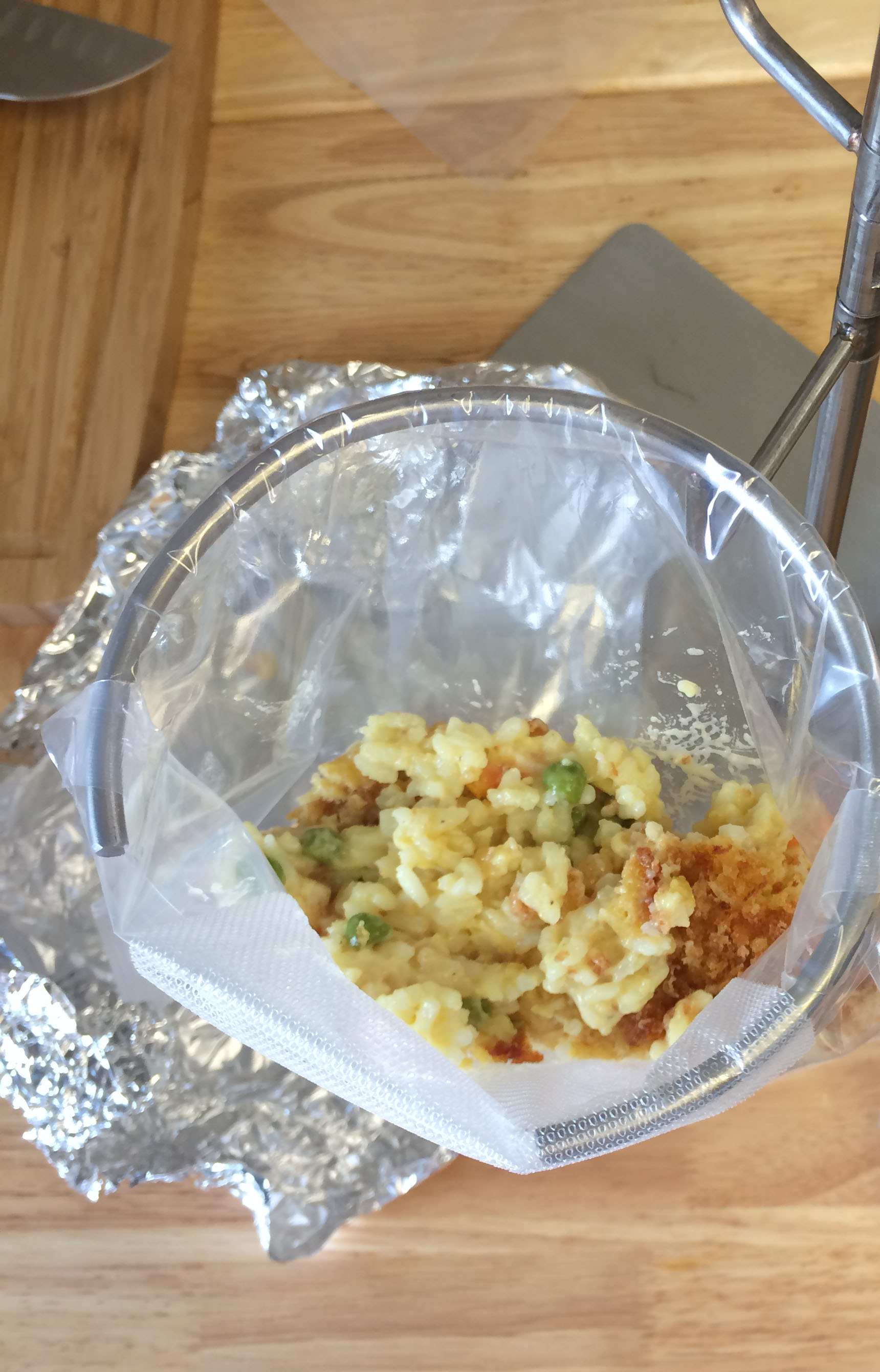 casserole in bag