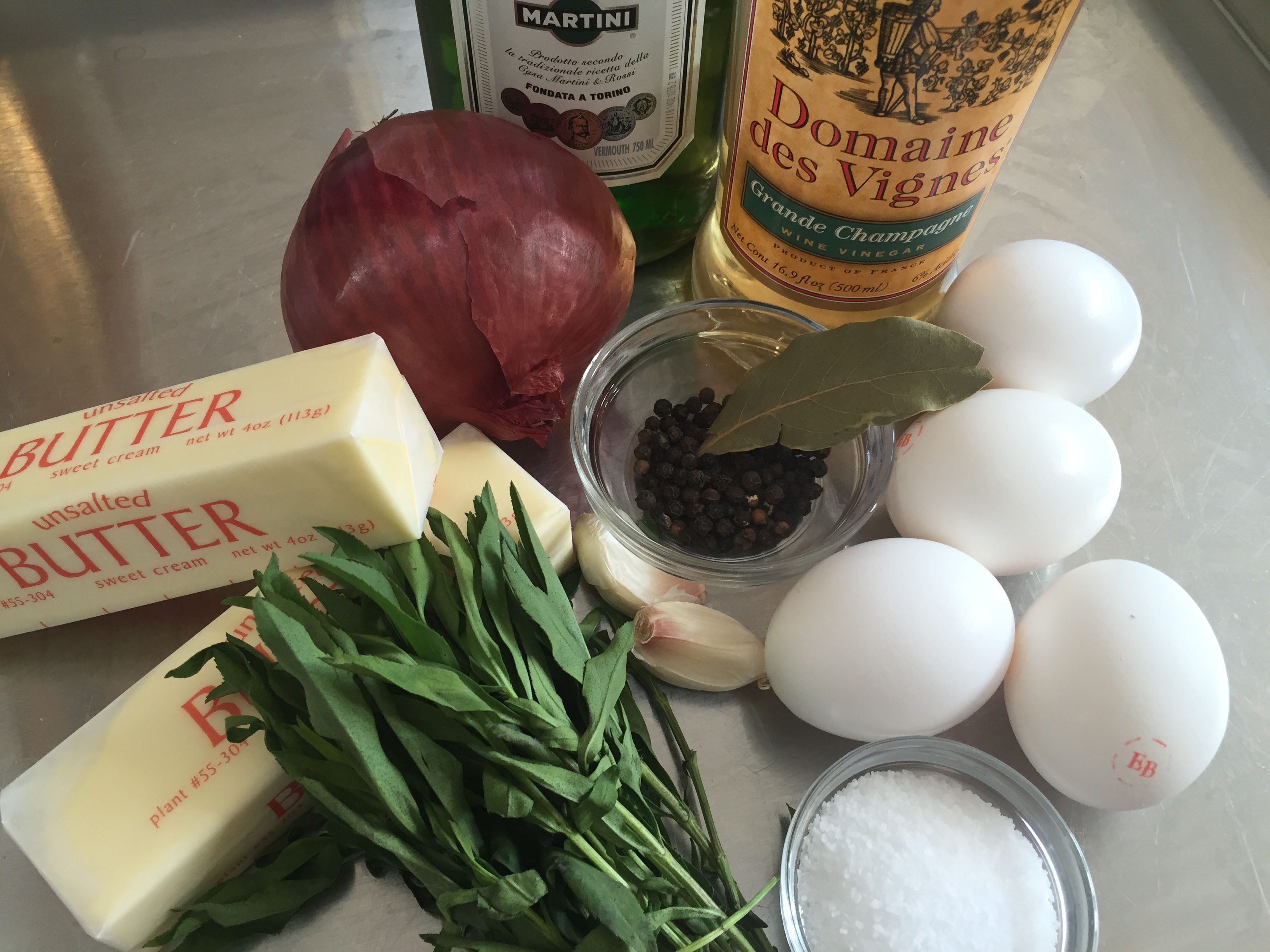 Bearnaise ingredients