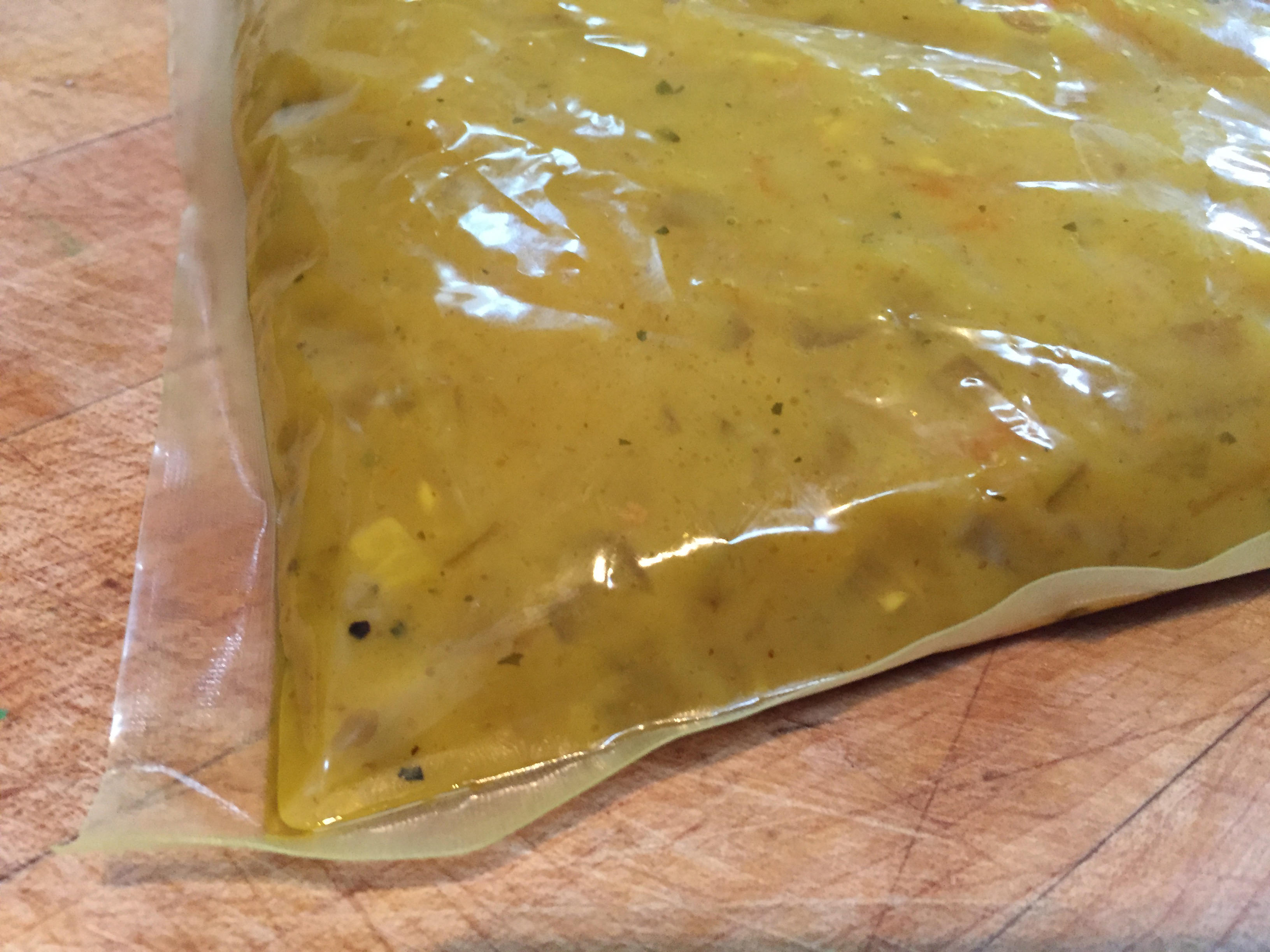 sous vide butternut squash soup picture