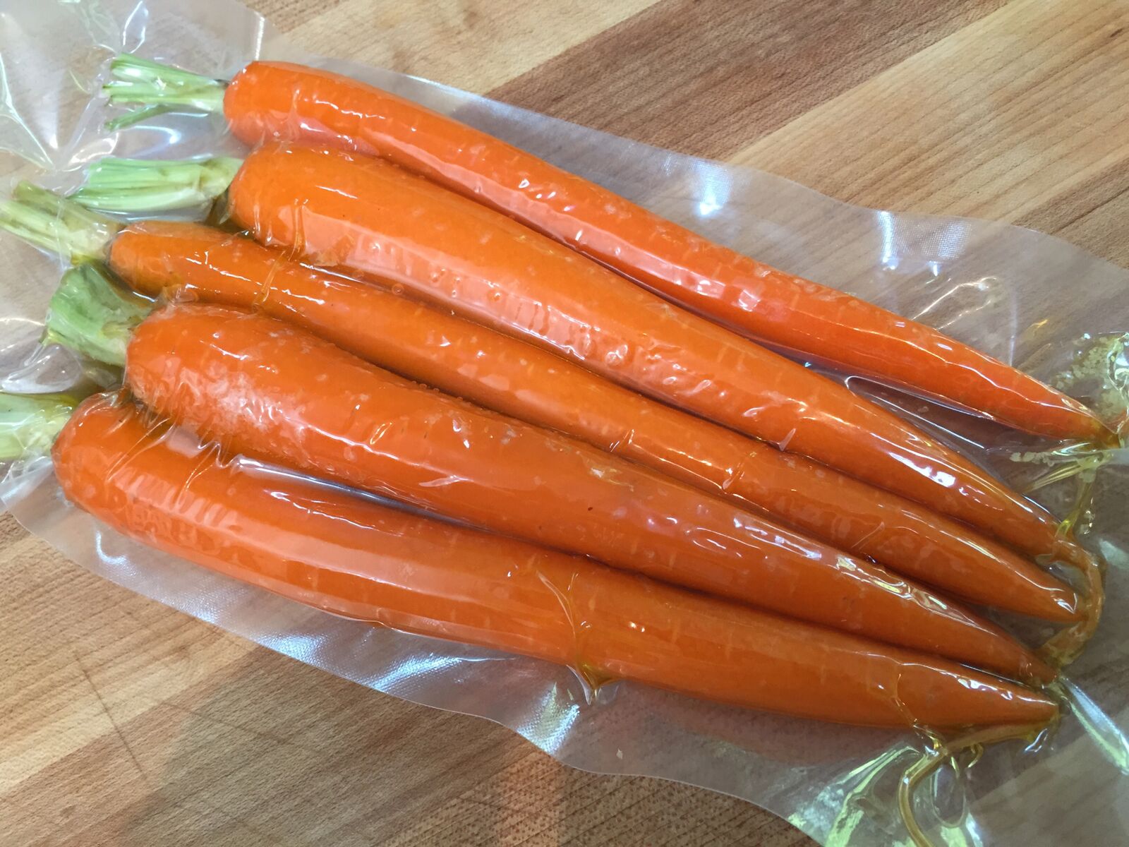 sous vide carrots