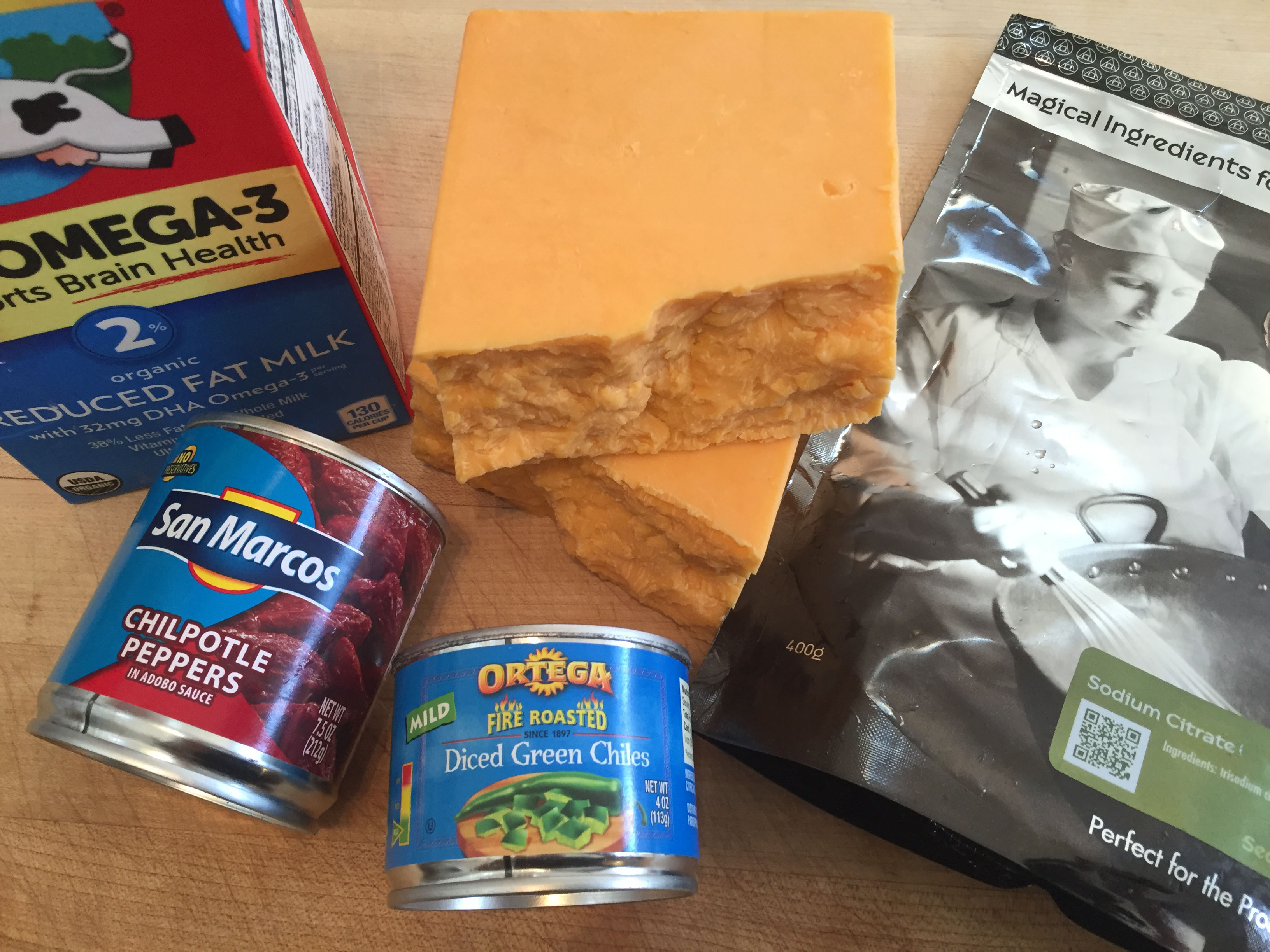 Sharp Cheddar Cheese Sauce Ingredients