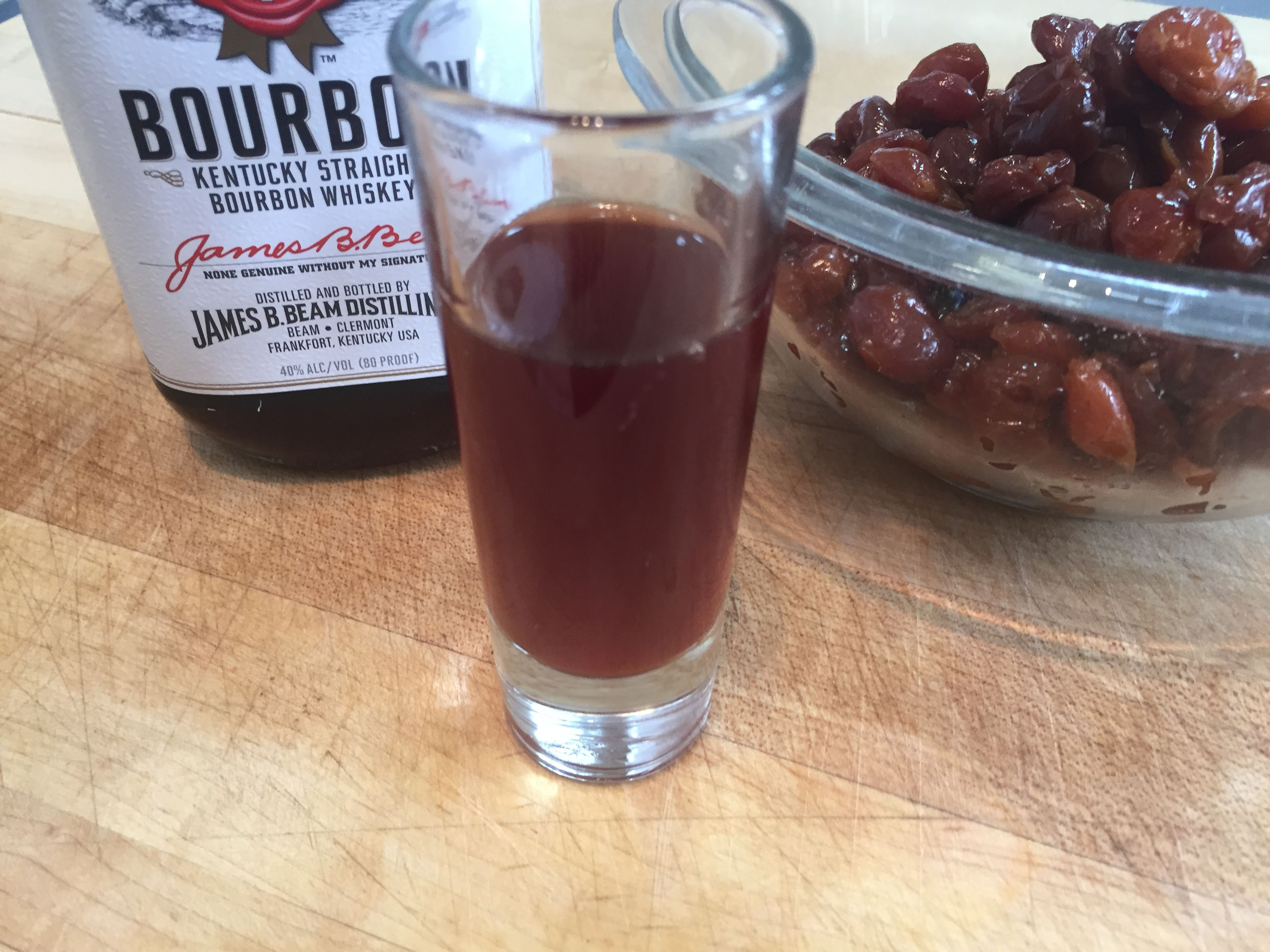 cherry infused burban