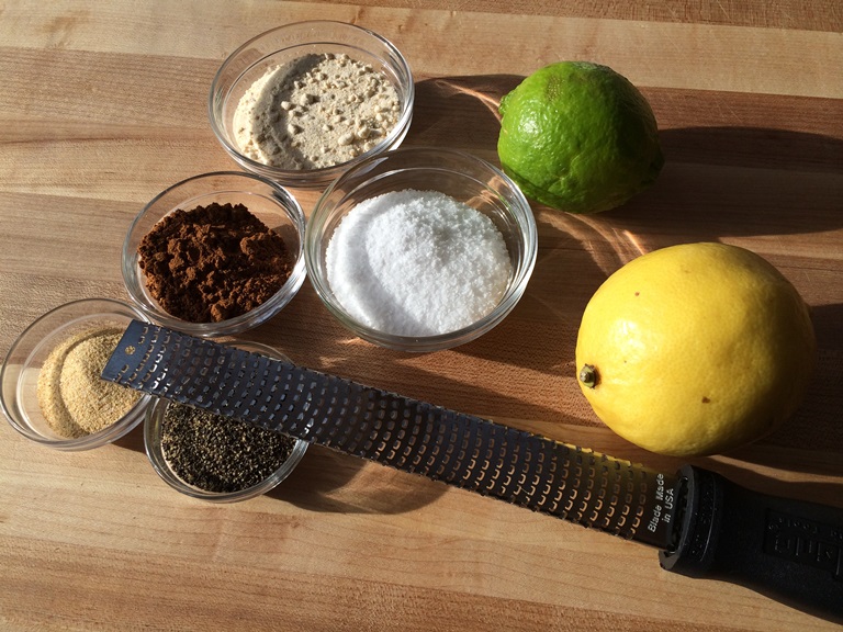 Spiced Maple and Citrus Rub