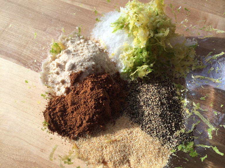 Spiced Maple Citrus Rub Mix