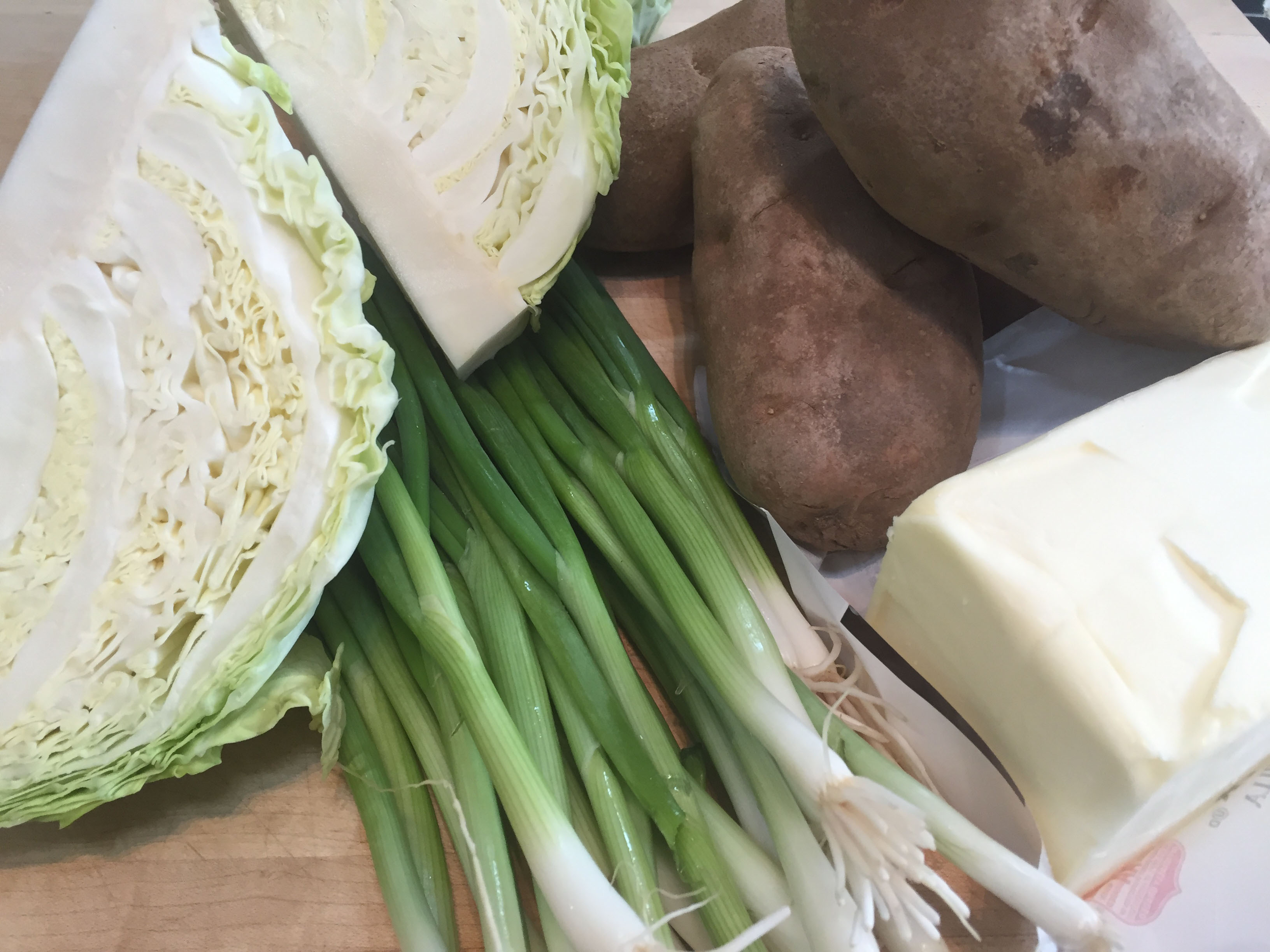 Colcannon Ingredients