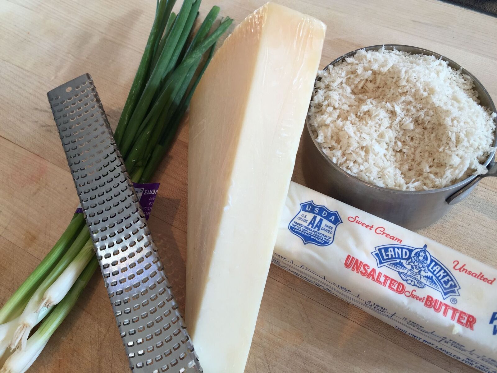 Parmesan crumble ingredients