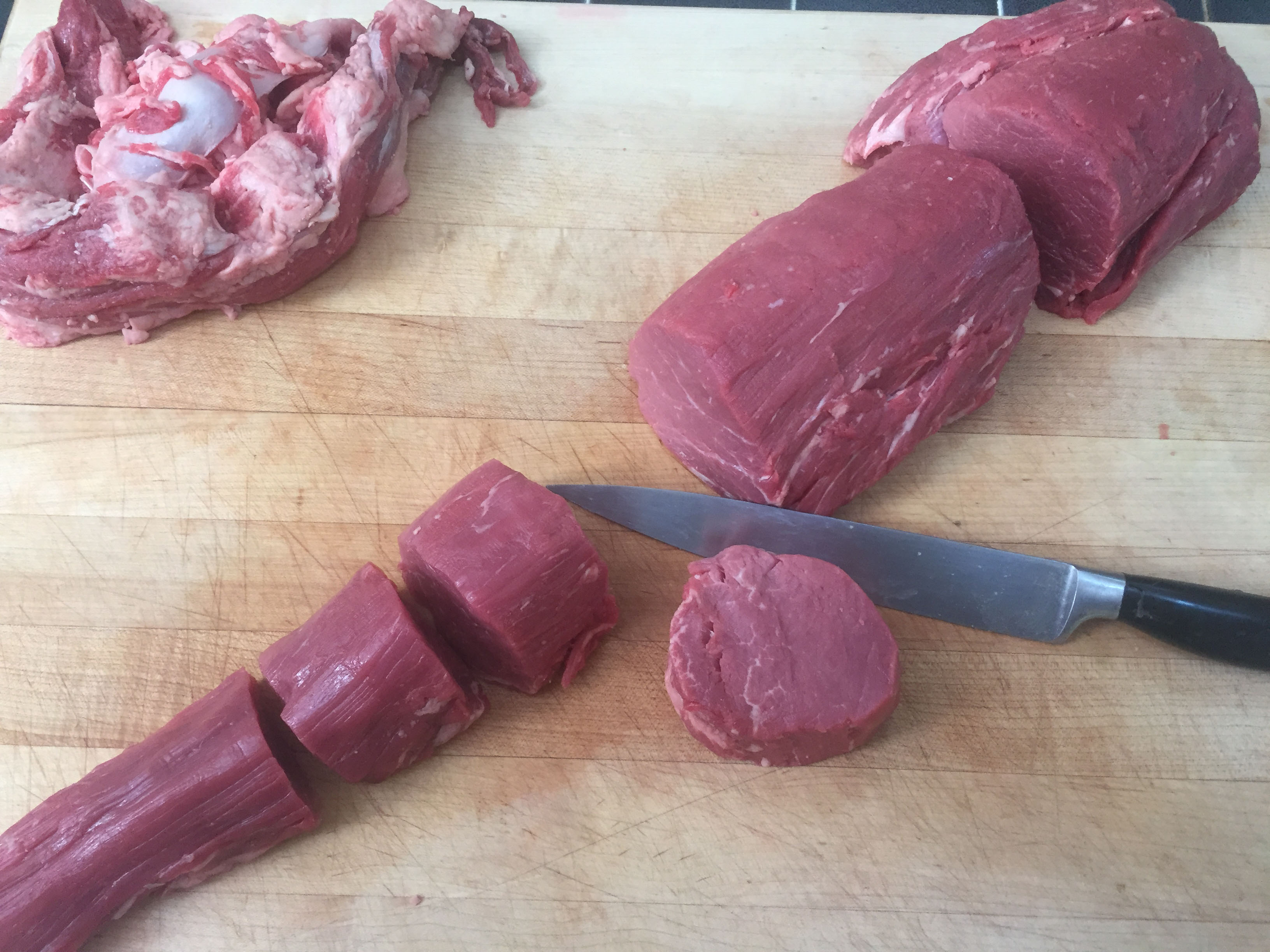 Cutting filets