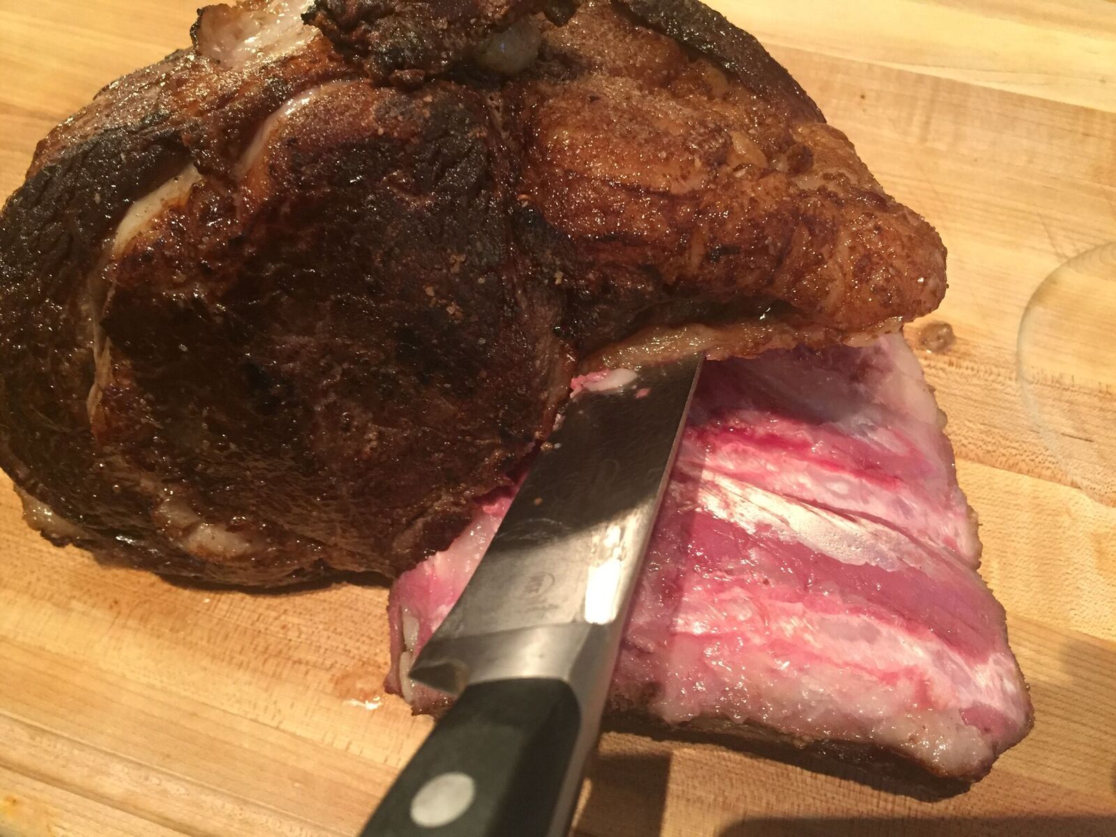 Prime Rib with Morel Mushrooms Sous Vide - VacMaster