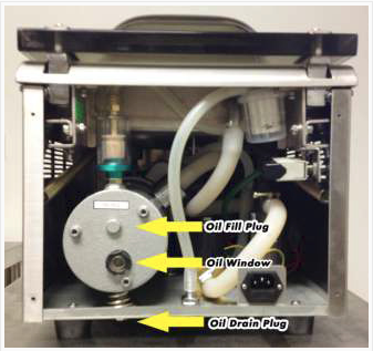 Chamber Machine Oil Change