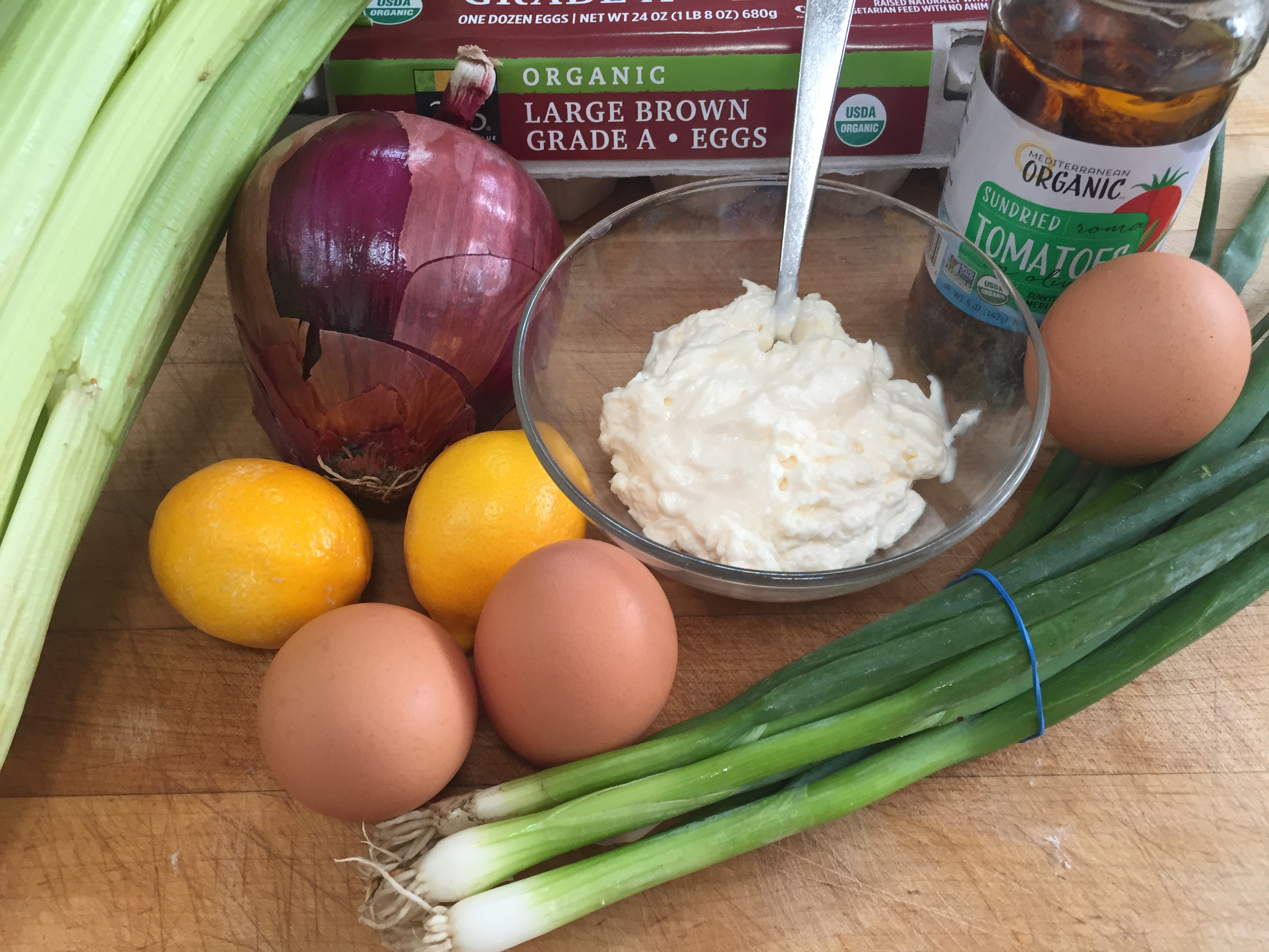 egg salad ingredients