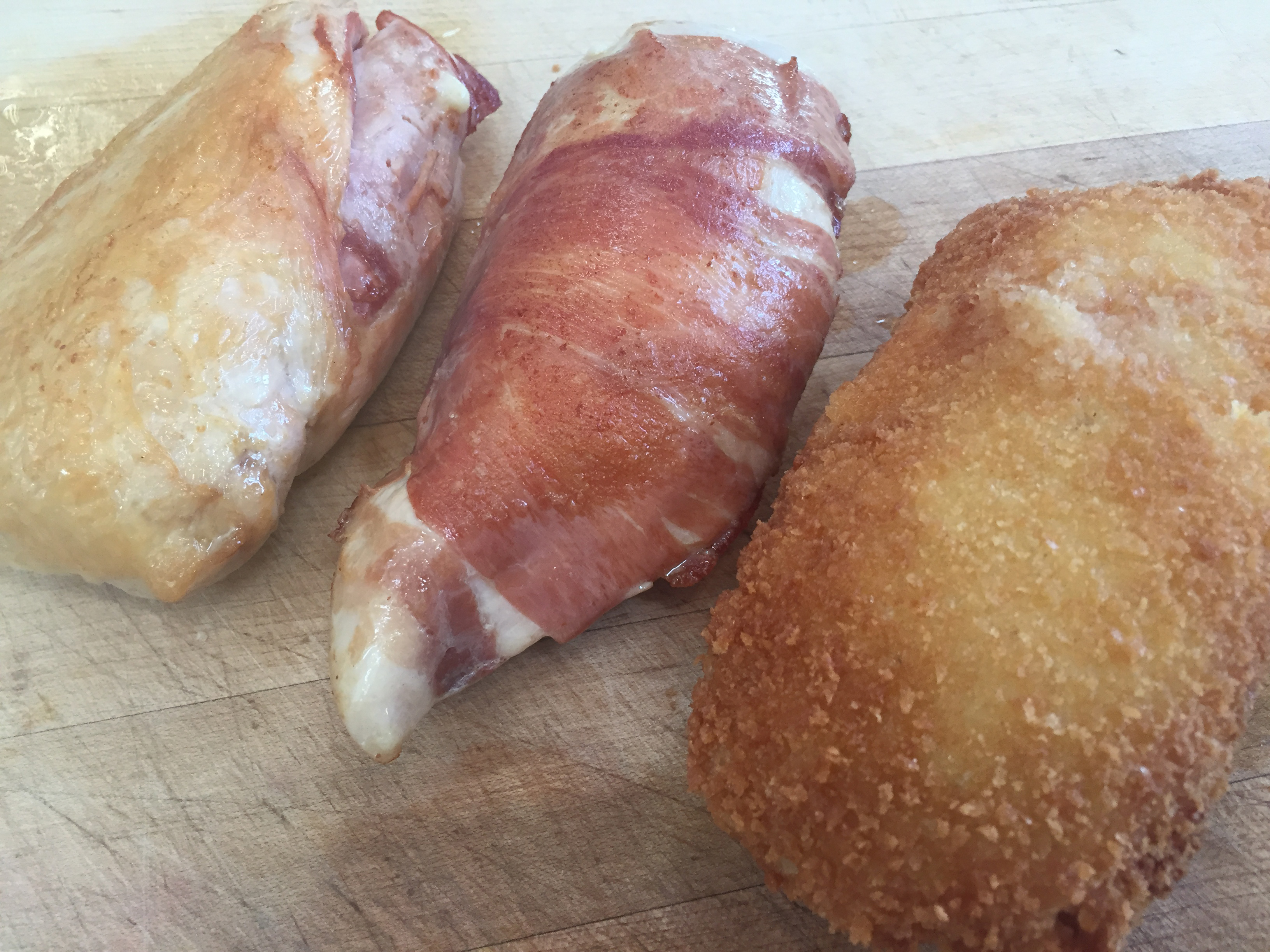 sous vide chicken cordon bleu photo