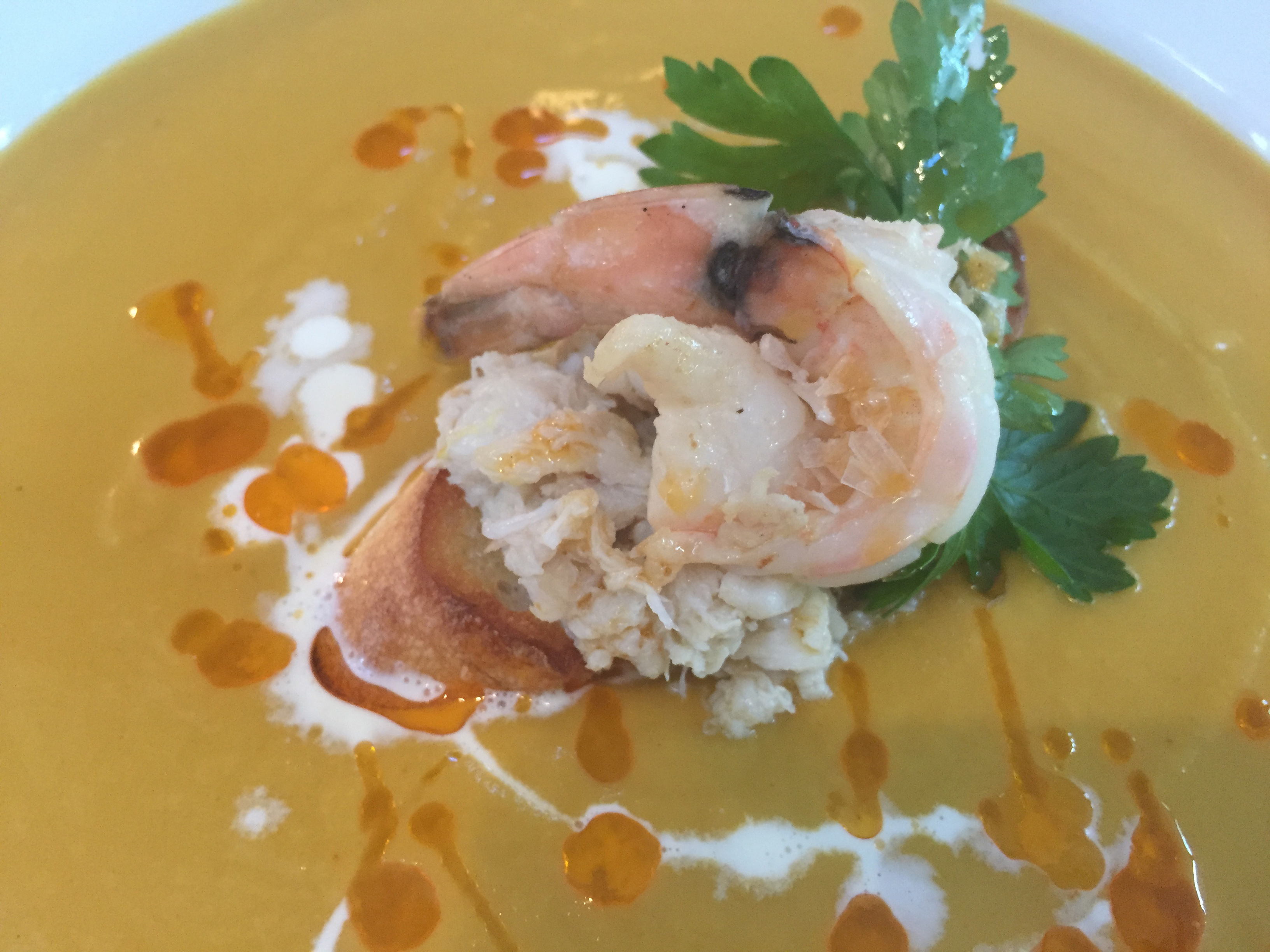 shrimp and crab bisque photo