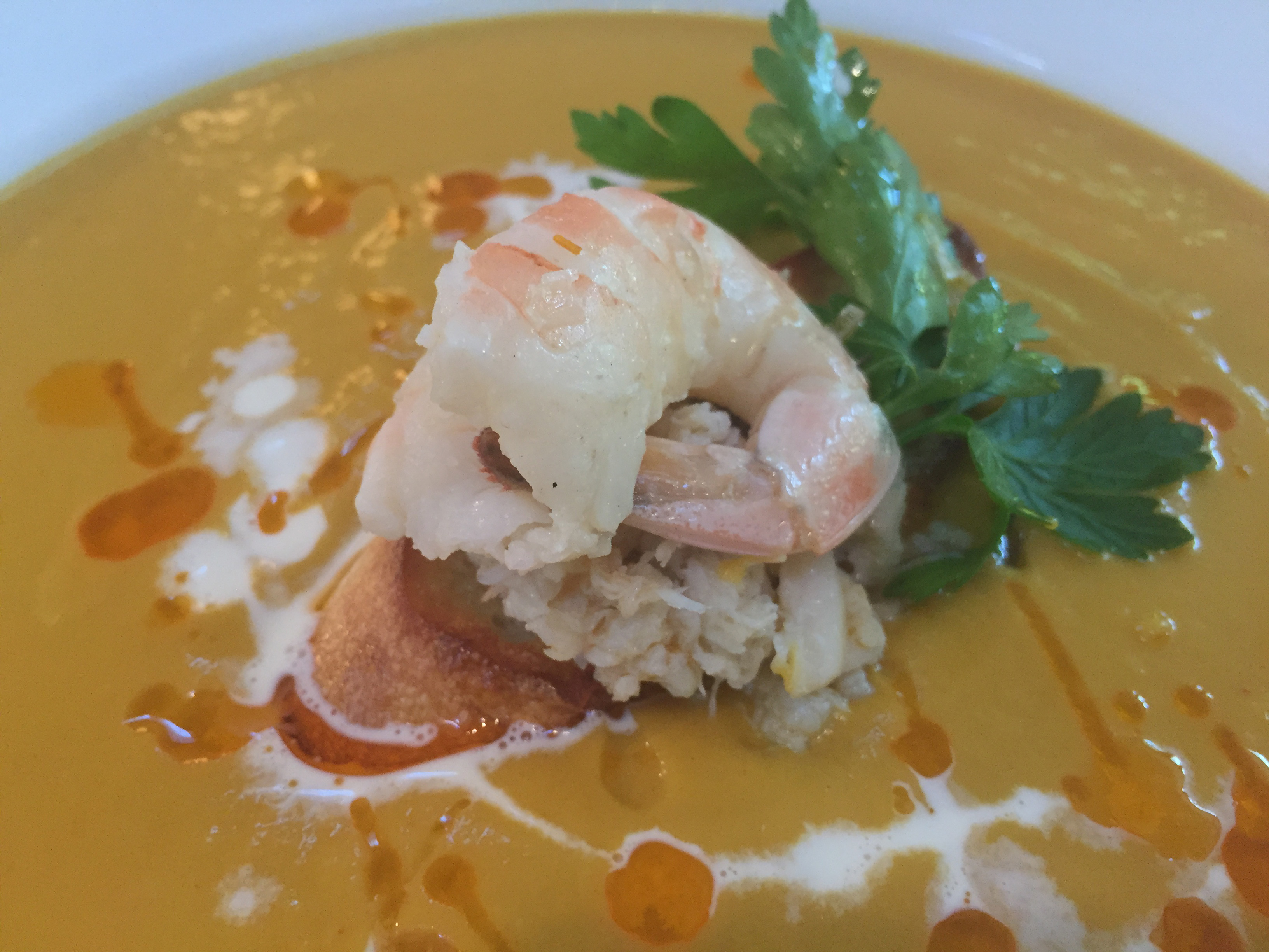 shrimp and crab bisque pic