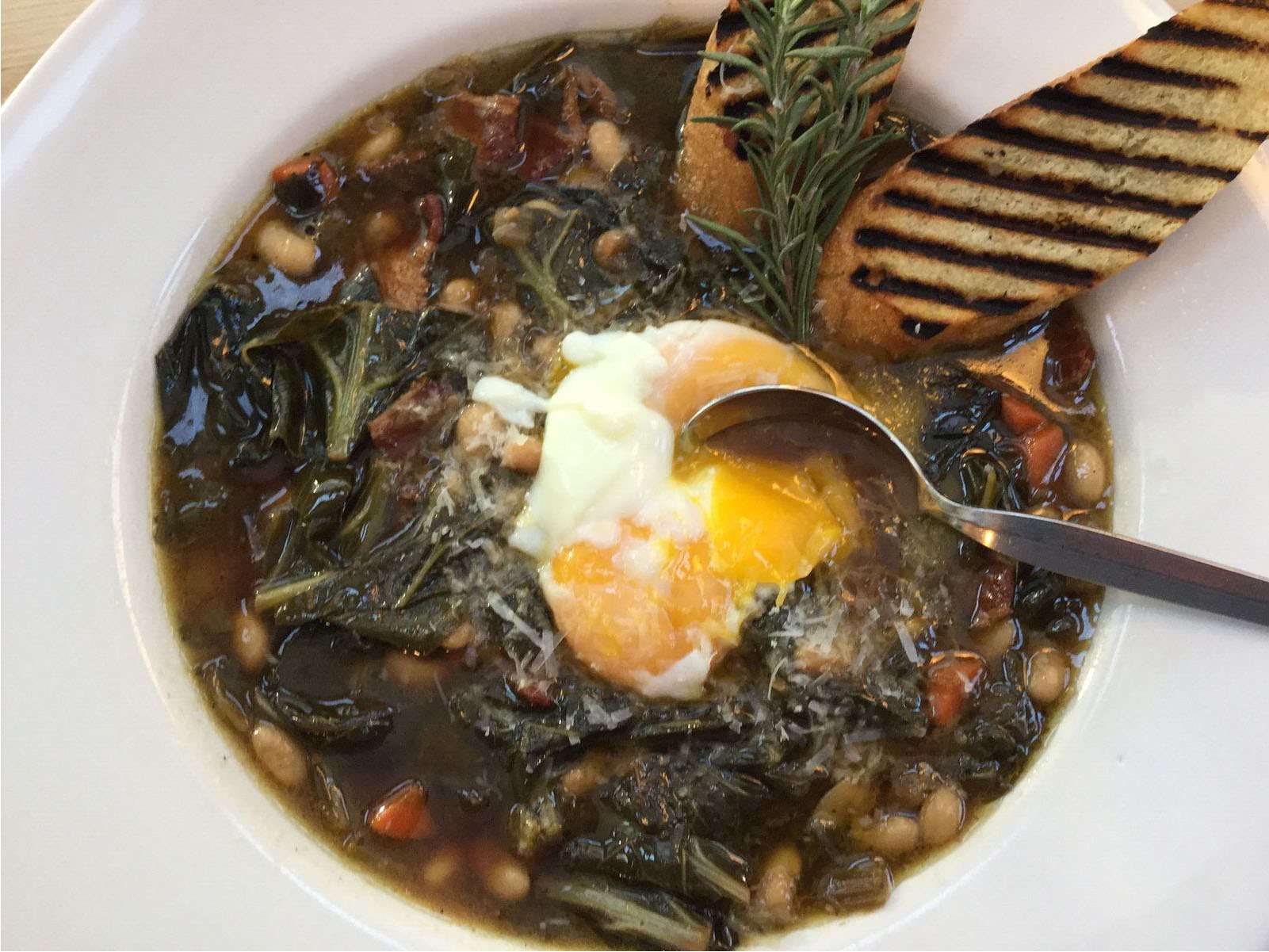 Sous Vide White Bean Soup