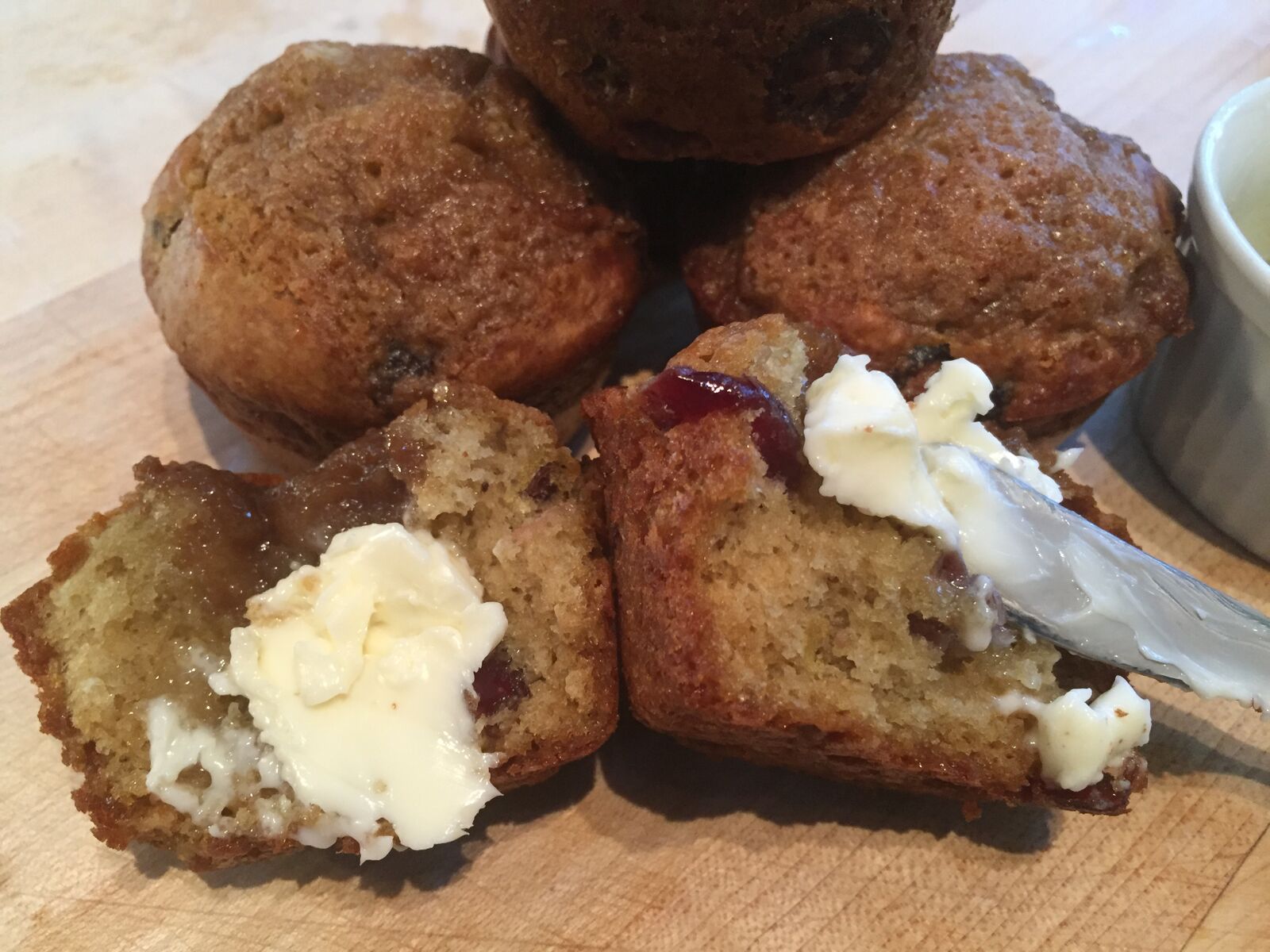 Cranberry Maple Muffins