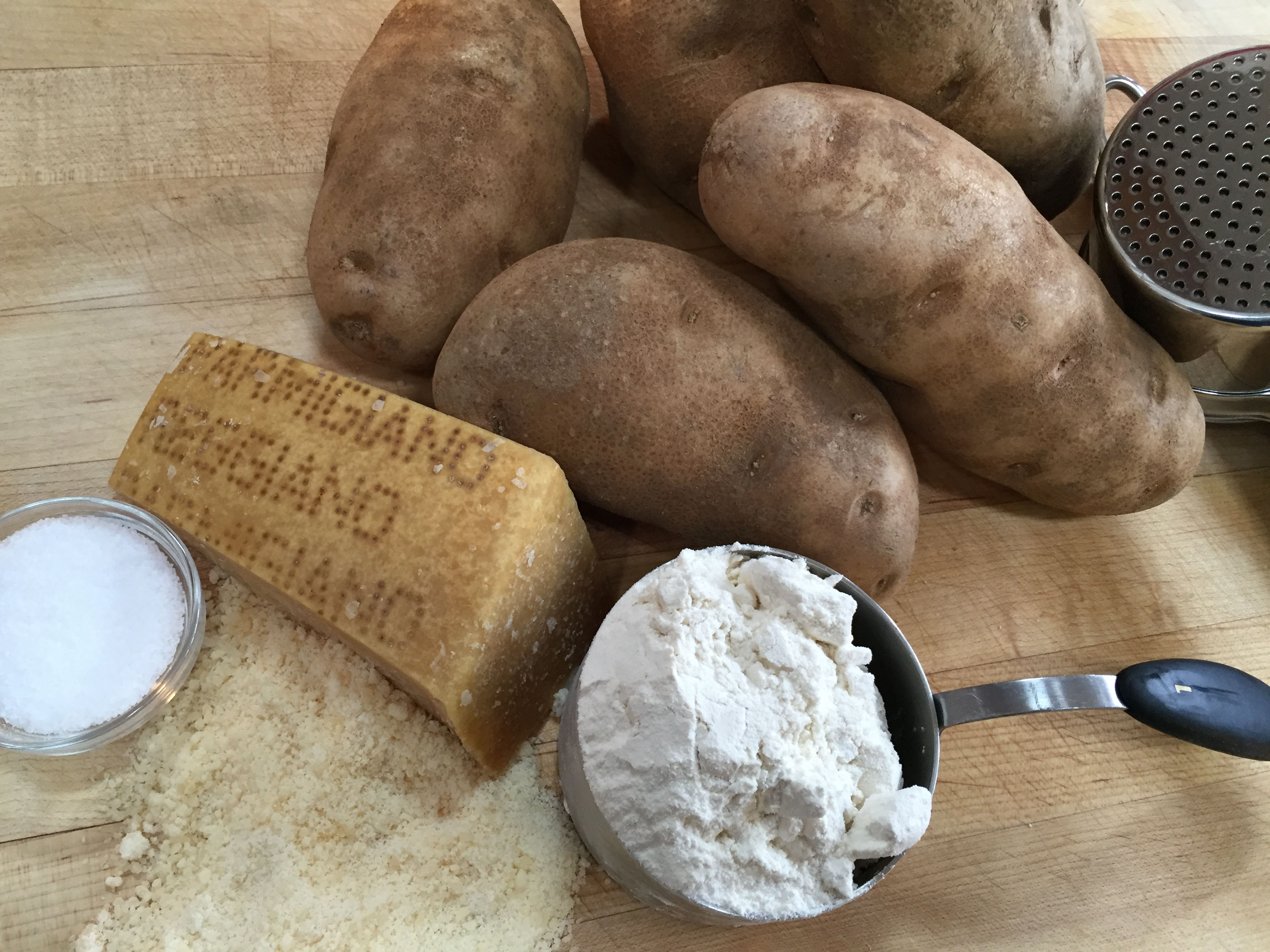 Parmesan Gnocchi Ingredients