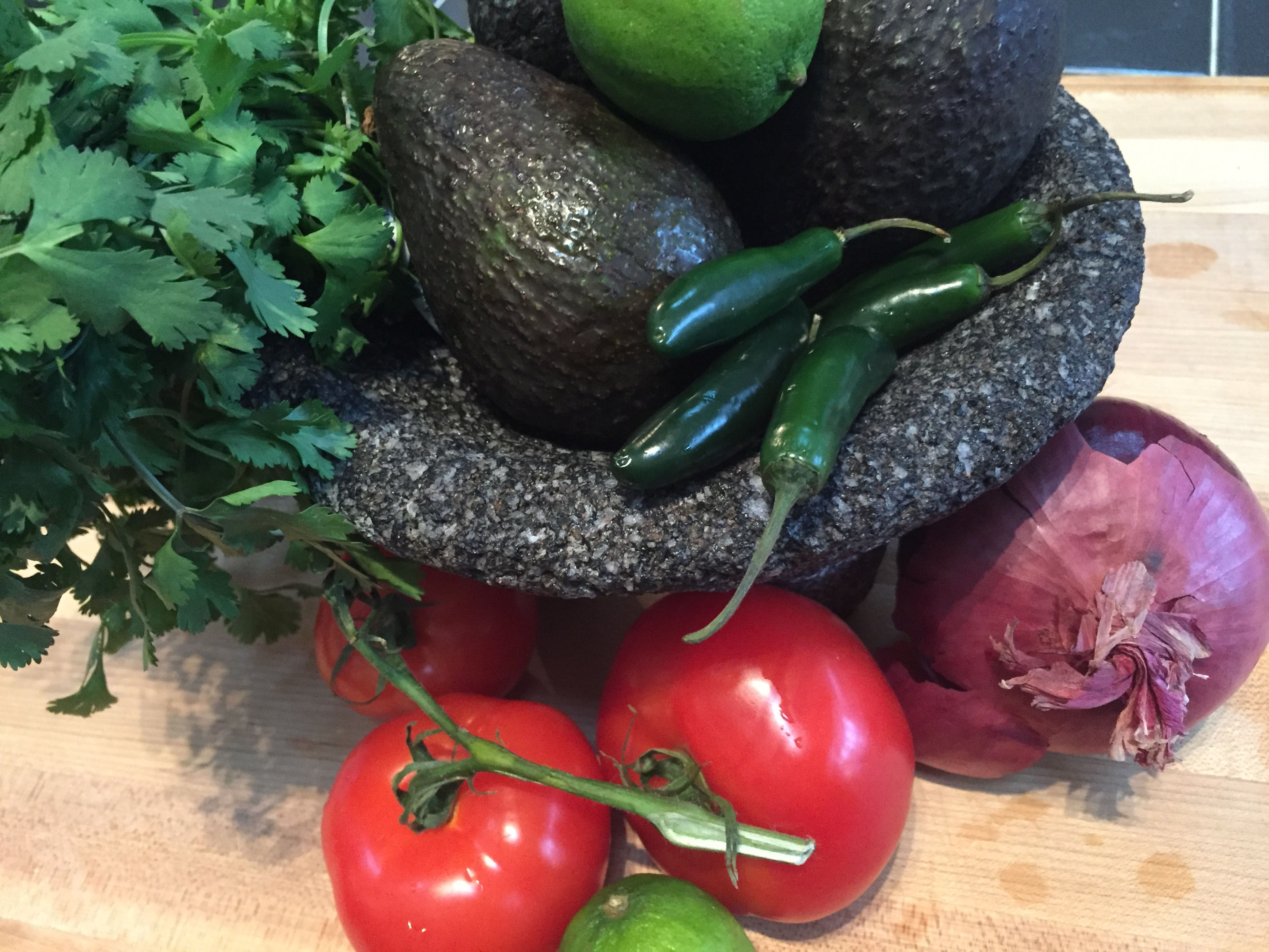 Guacamole ingredients