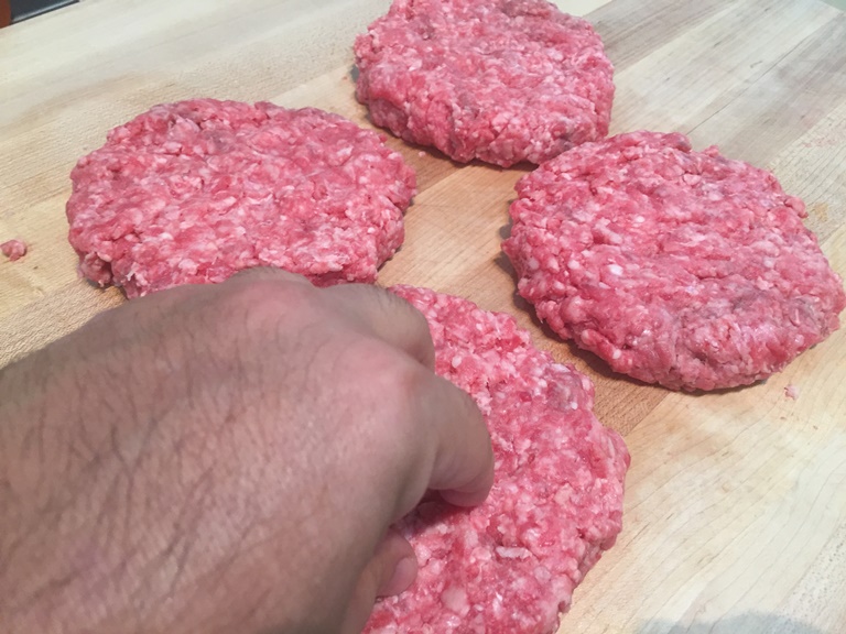 Hamburger Sous Vide Pattied