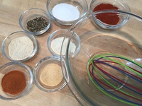 Sous Vide Hamburger Spice  Blend Ingredients