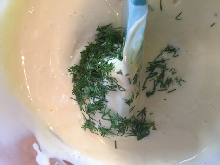 Lime Dill Hollandaise Sous Vide