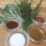 Herb Rub Ingredients