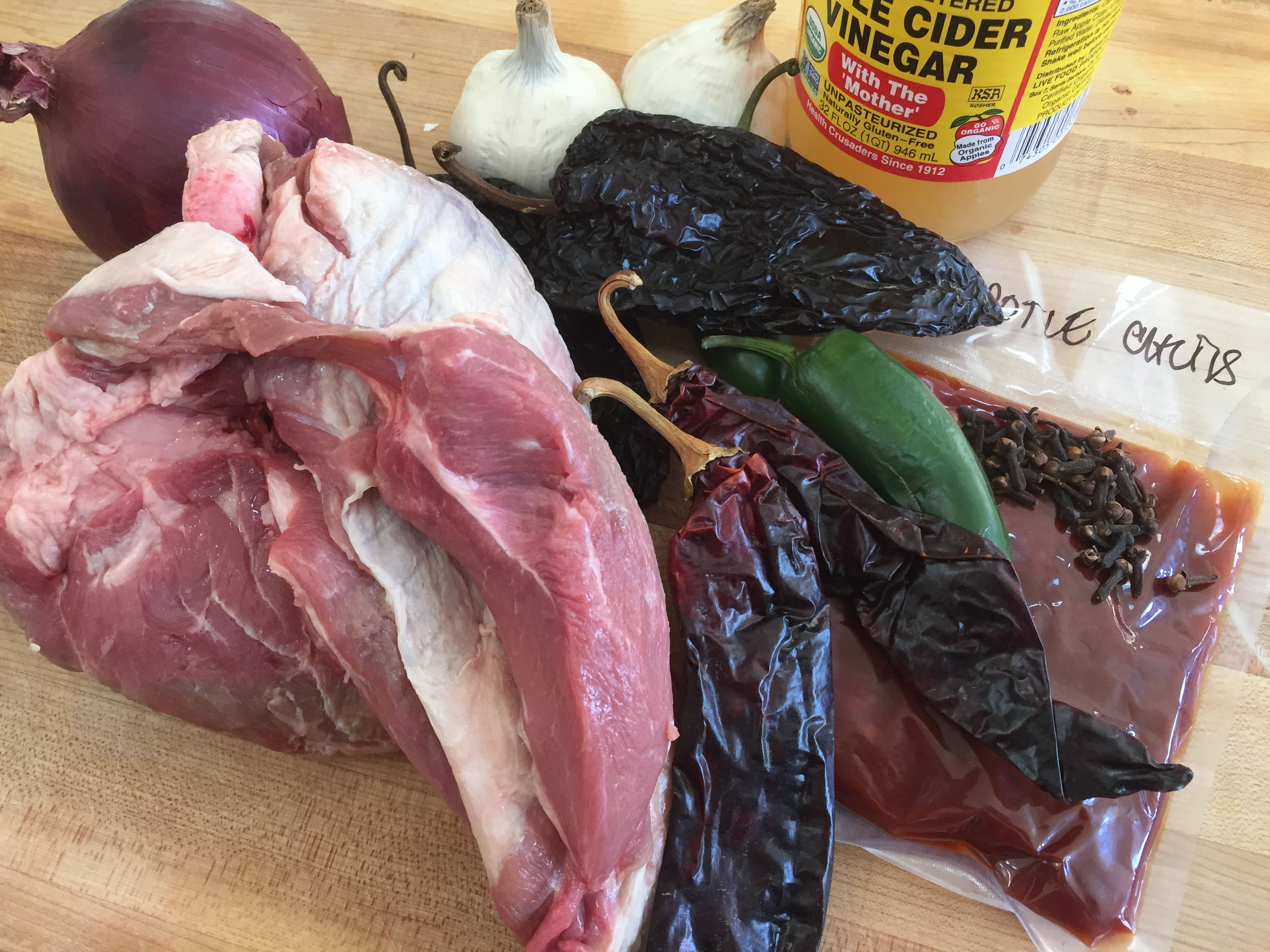 Lamb taco ingredients