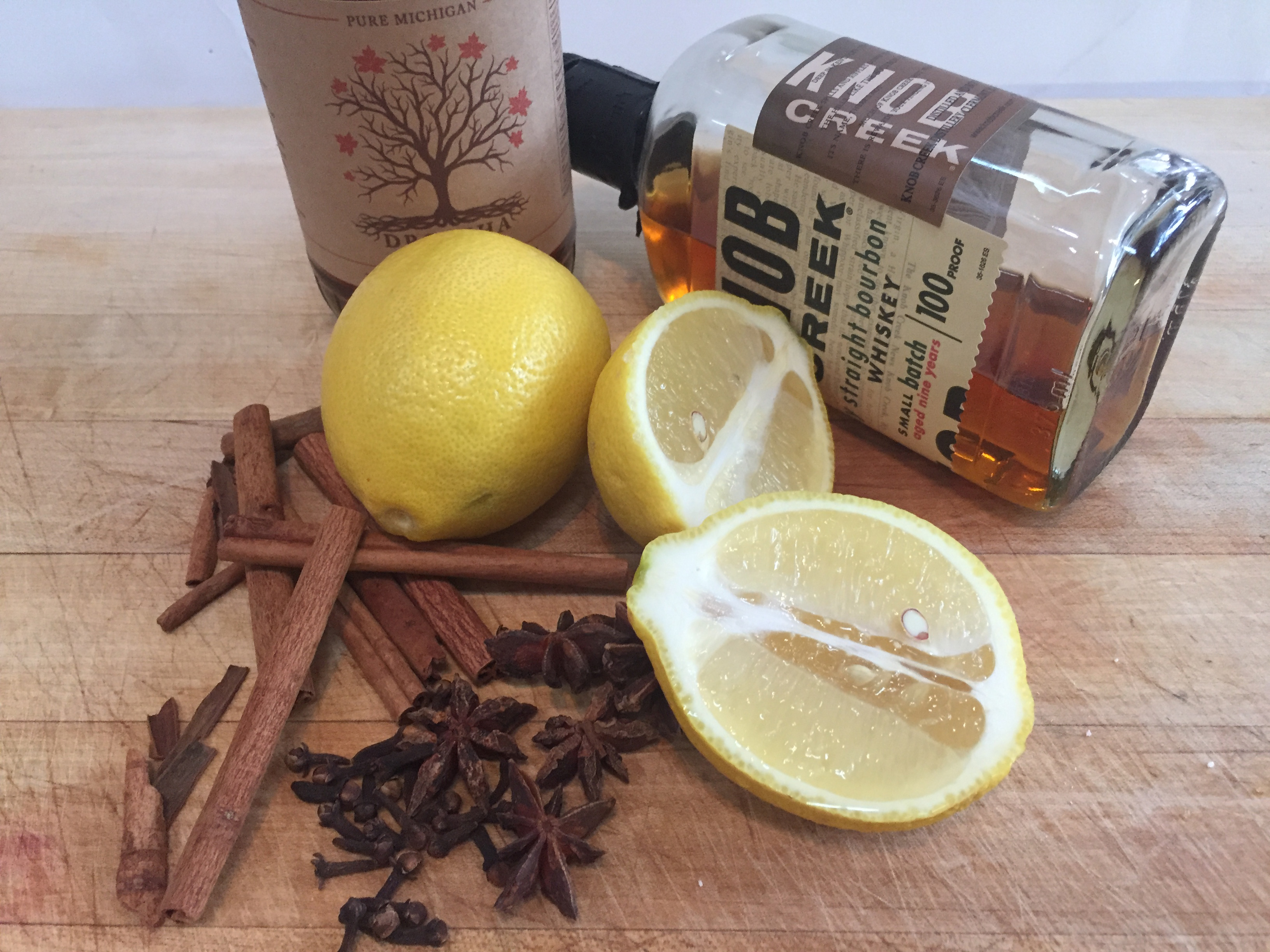 sous vide hot toddy ingredients