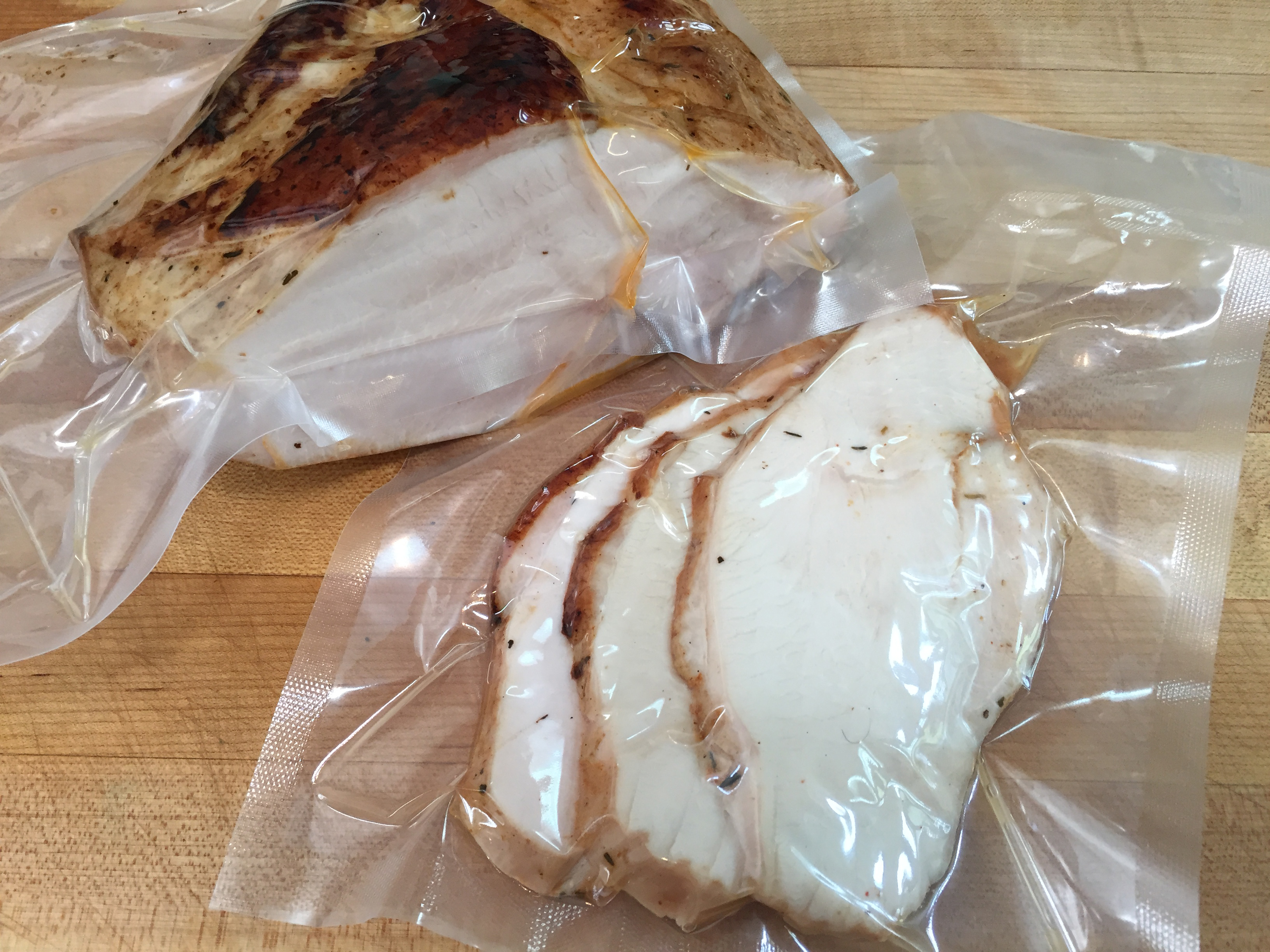 Turkey breast sous vide photo