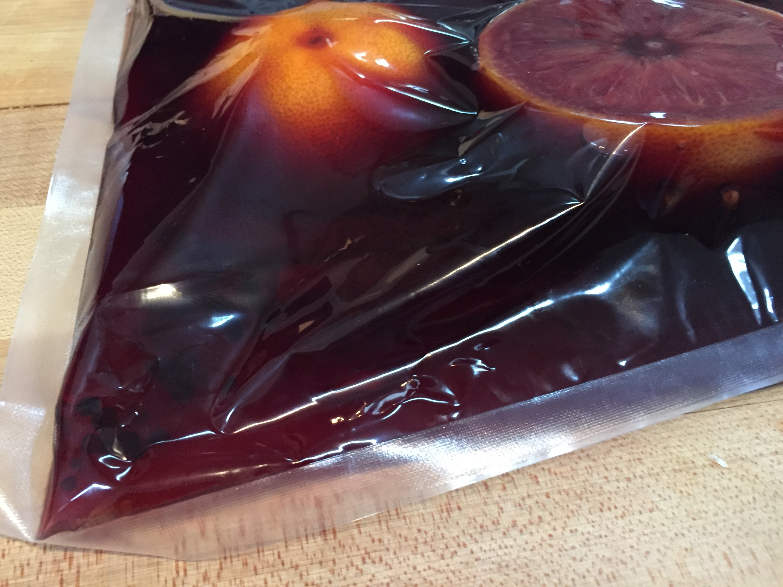 sous vide mulled wine photo