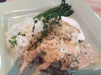 Sous Vide Chicken Breast with Mushroom Sauce