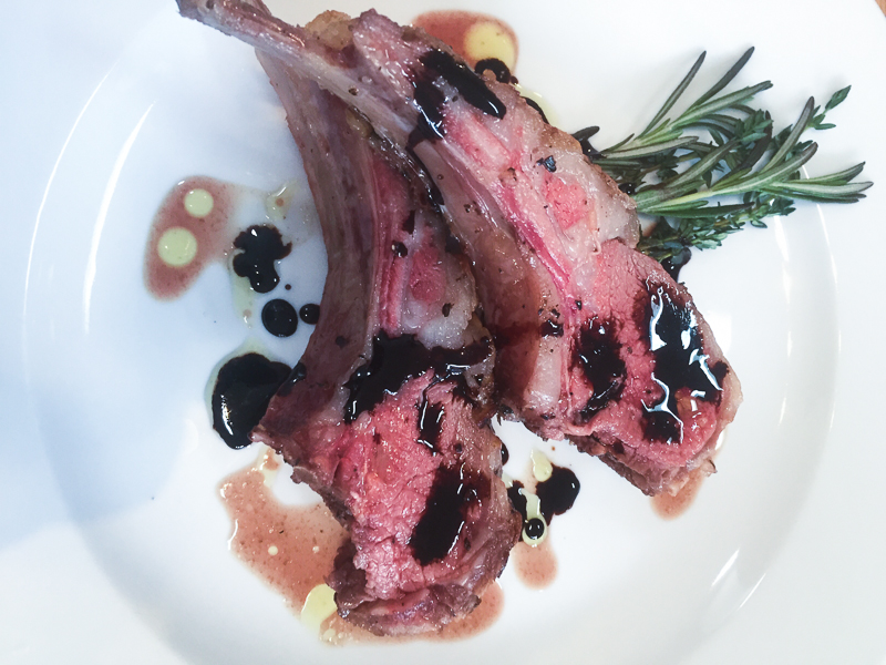 Sous Vide Baby Lamb with Rosemary and Thyme