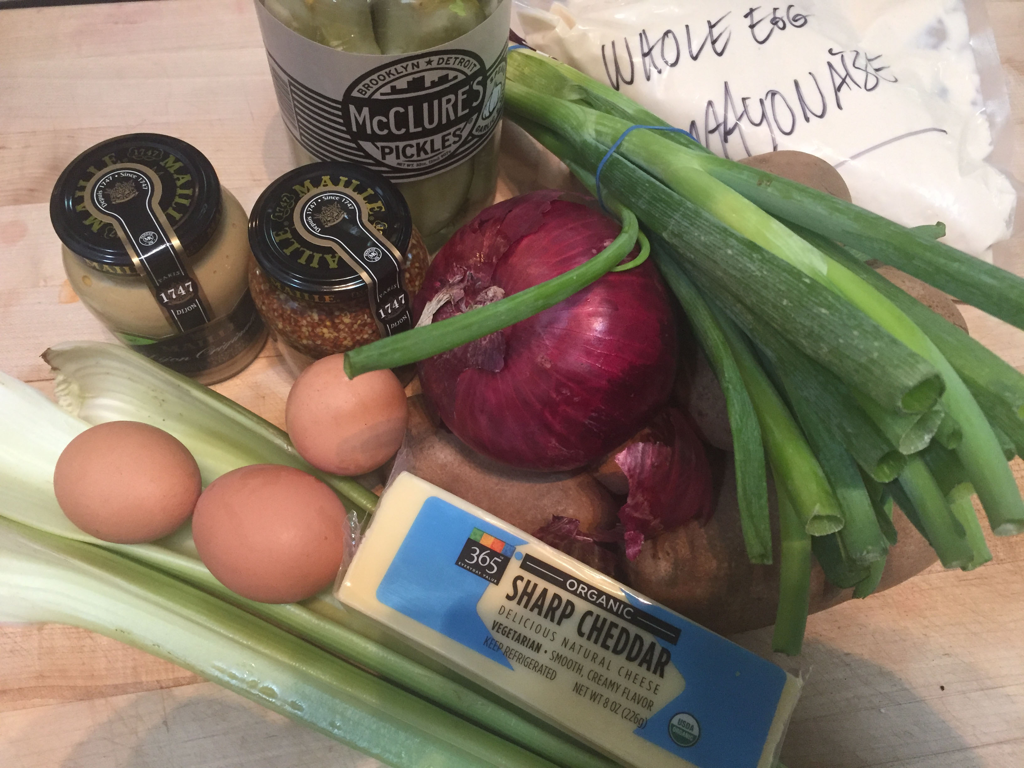 potato salad ingredients