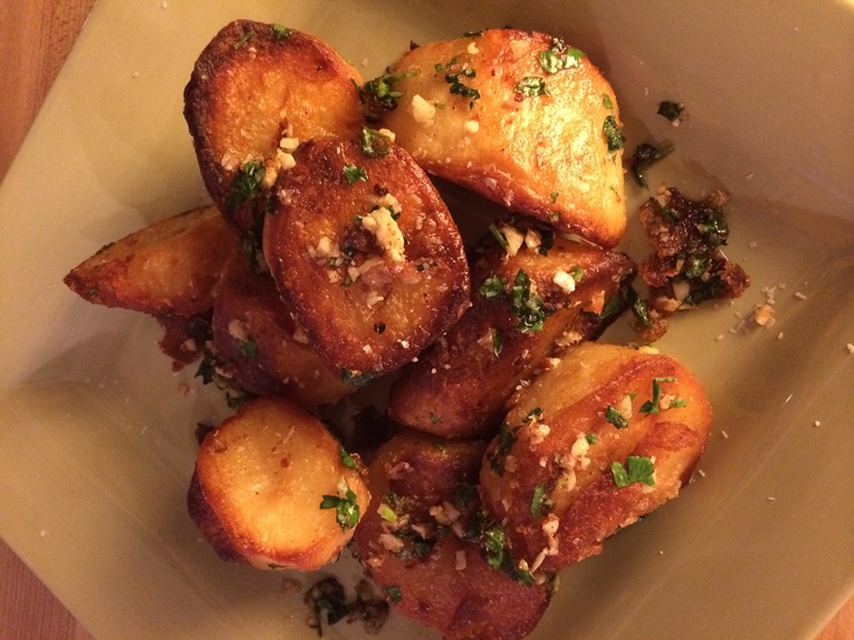 crispy goose fat potatoes 