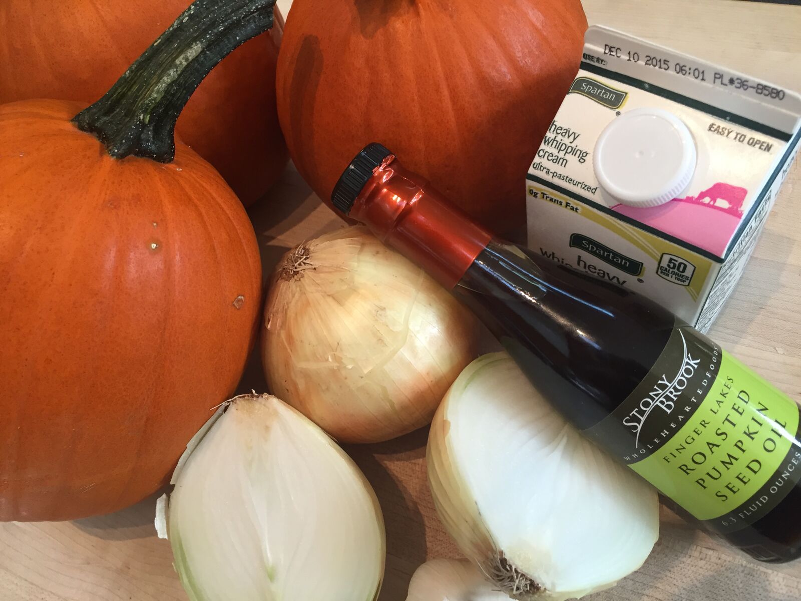 pumpkin soup ingredients