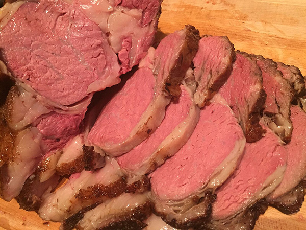 sous vide standing rib