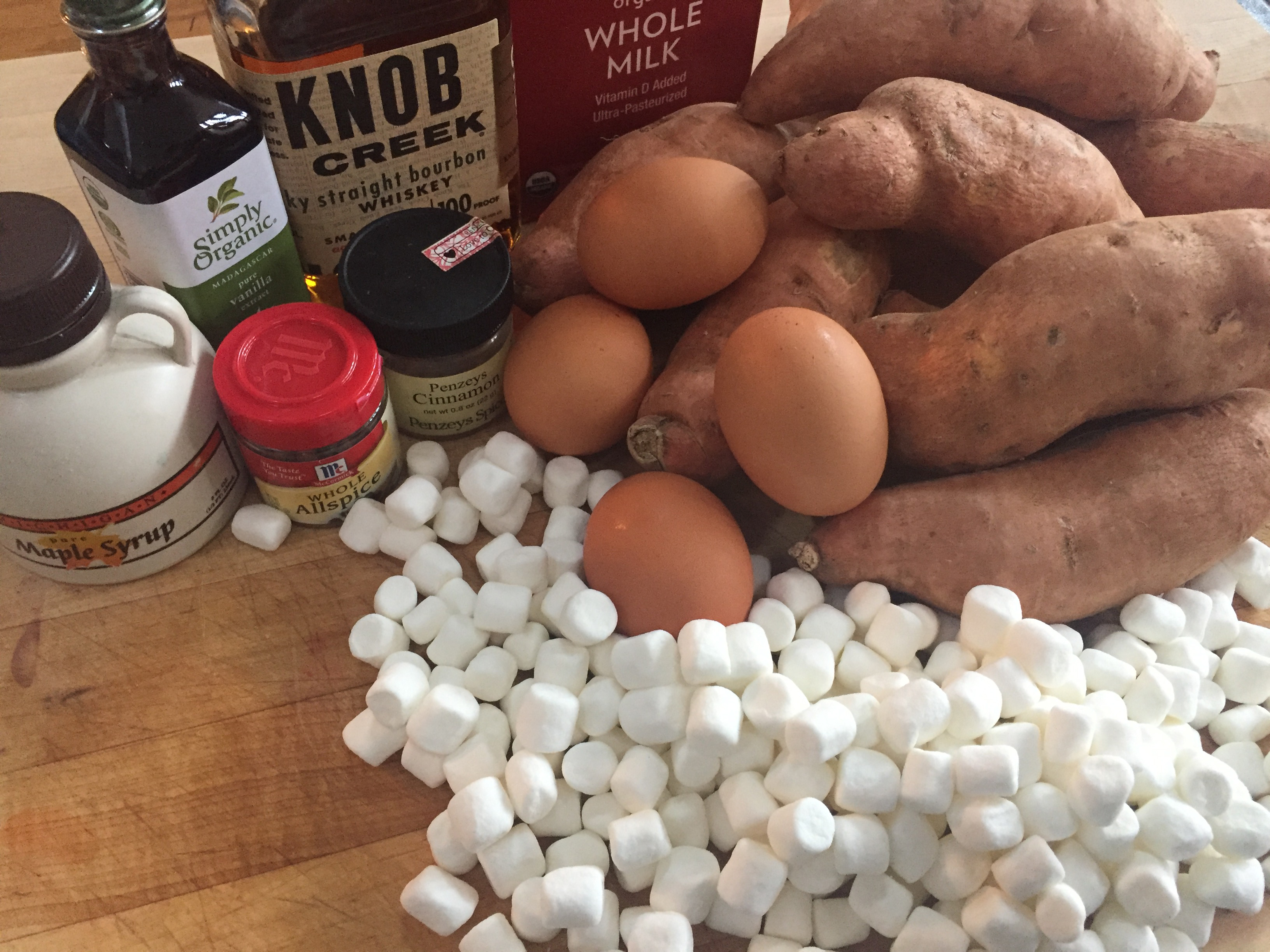 sweet potato casserole ingredients