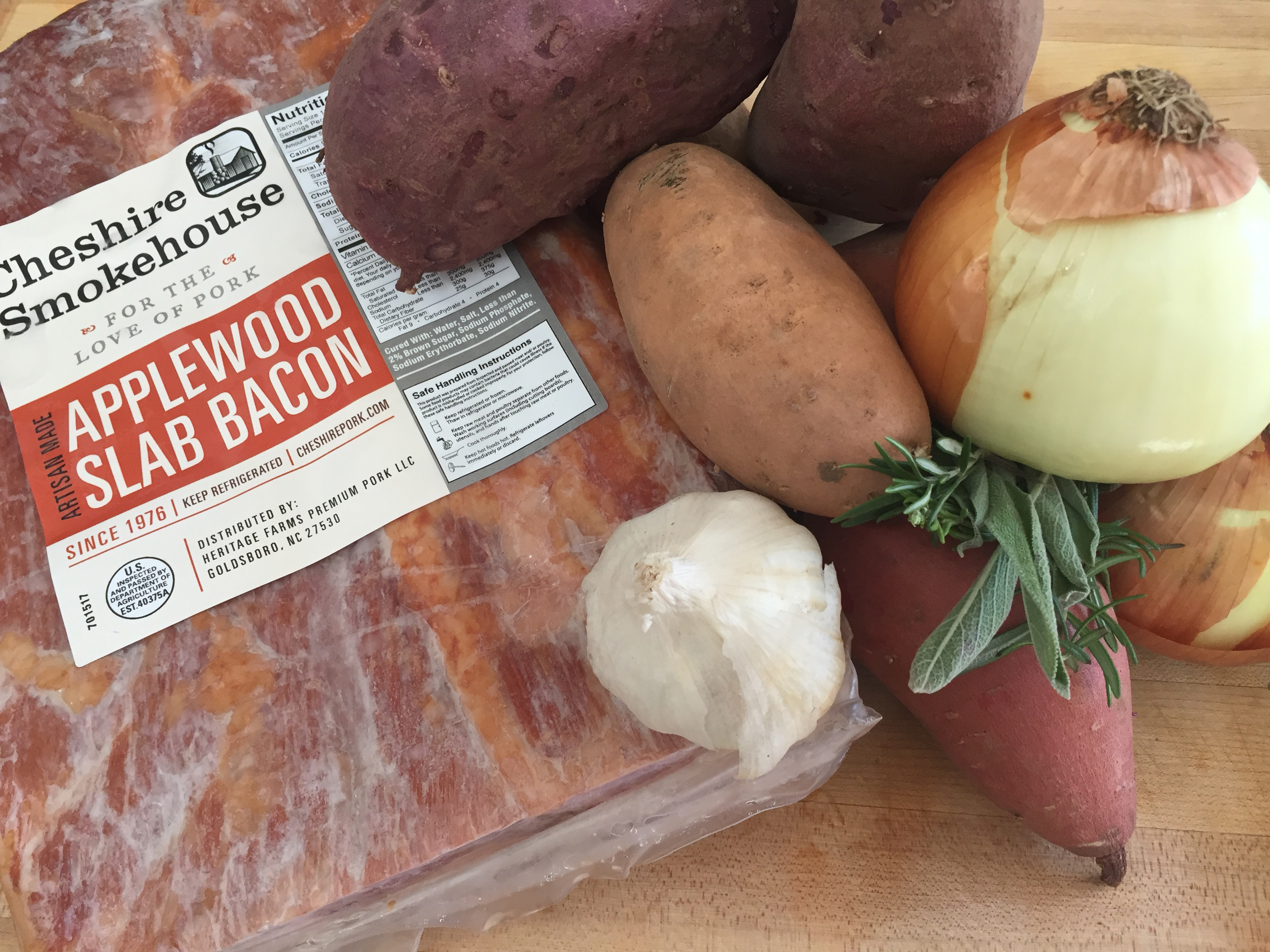 Sweet Potato Hash Ingredients