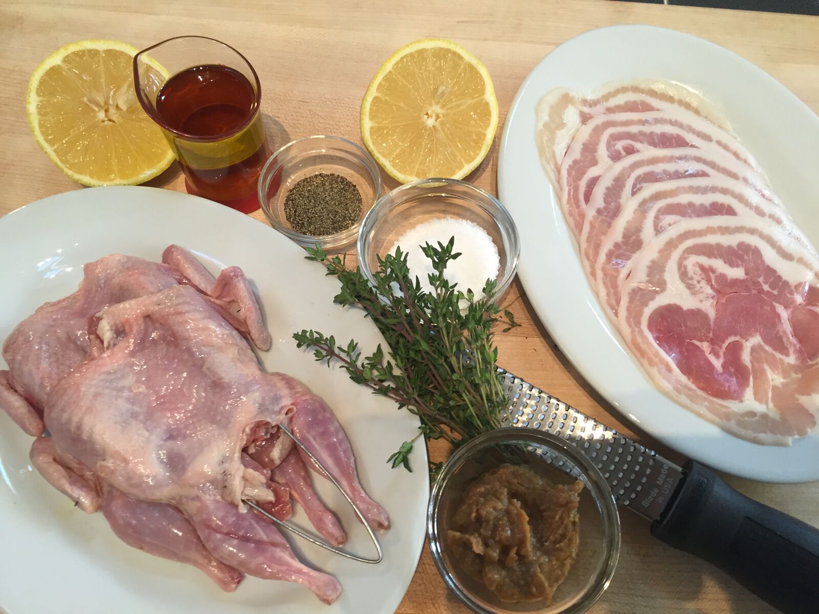 Quail ingredients picture