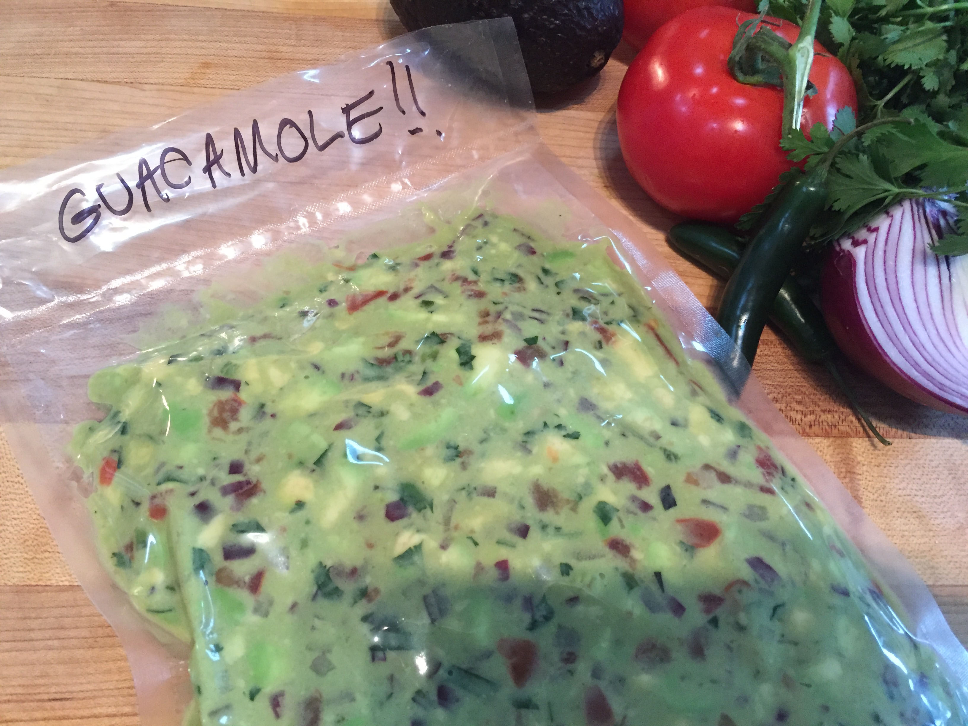 vacuum sealed quacamole