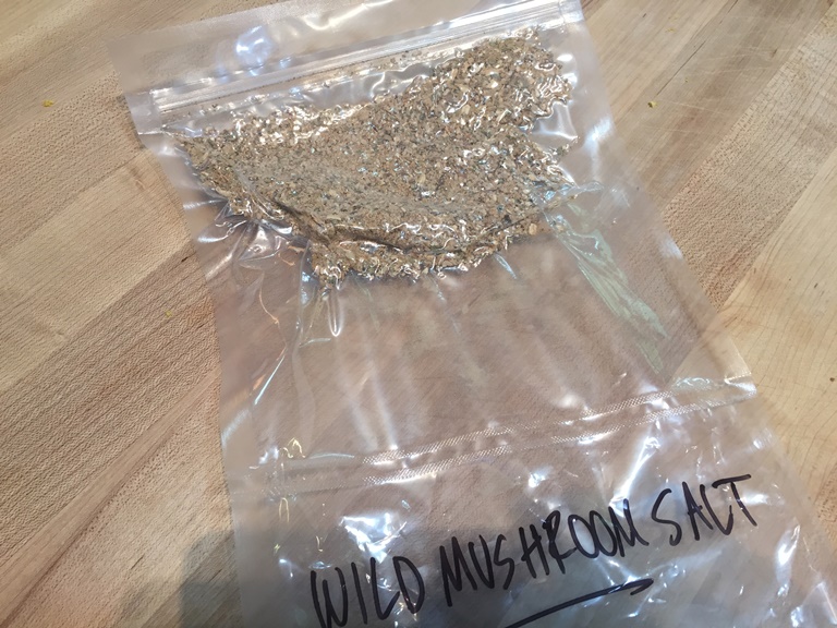 Wild Mushroom Salt Vacuum Sealed